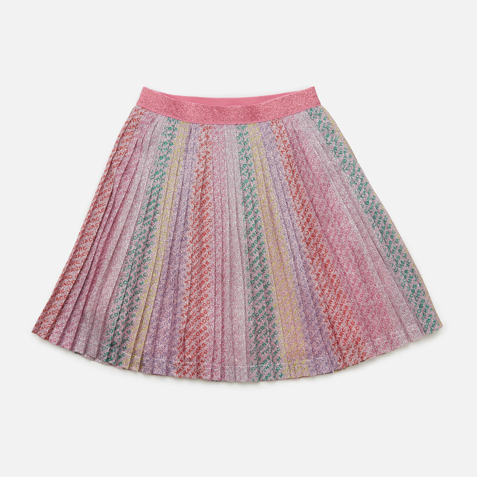 Little Marc Jacobs Girls' Rainbow Pleated Skirt - Multicoloured - 4 Years