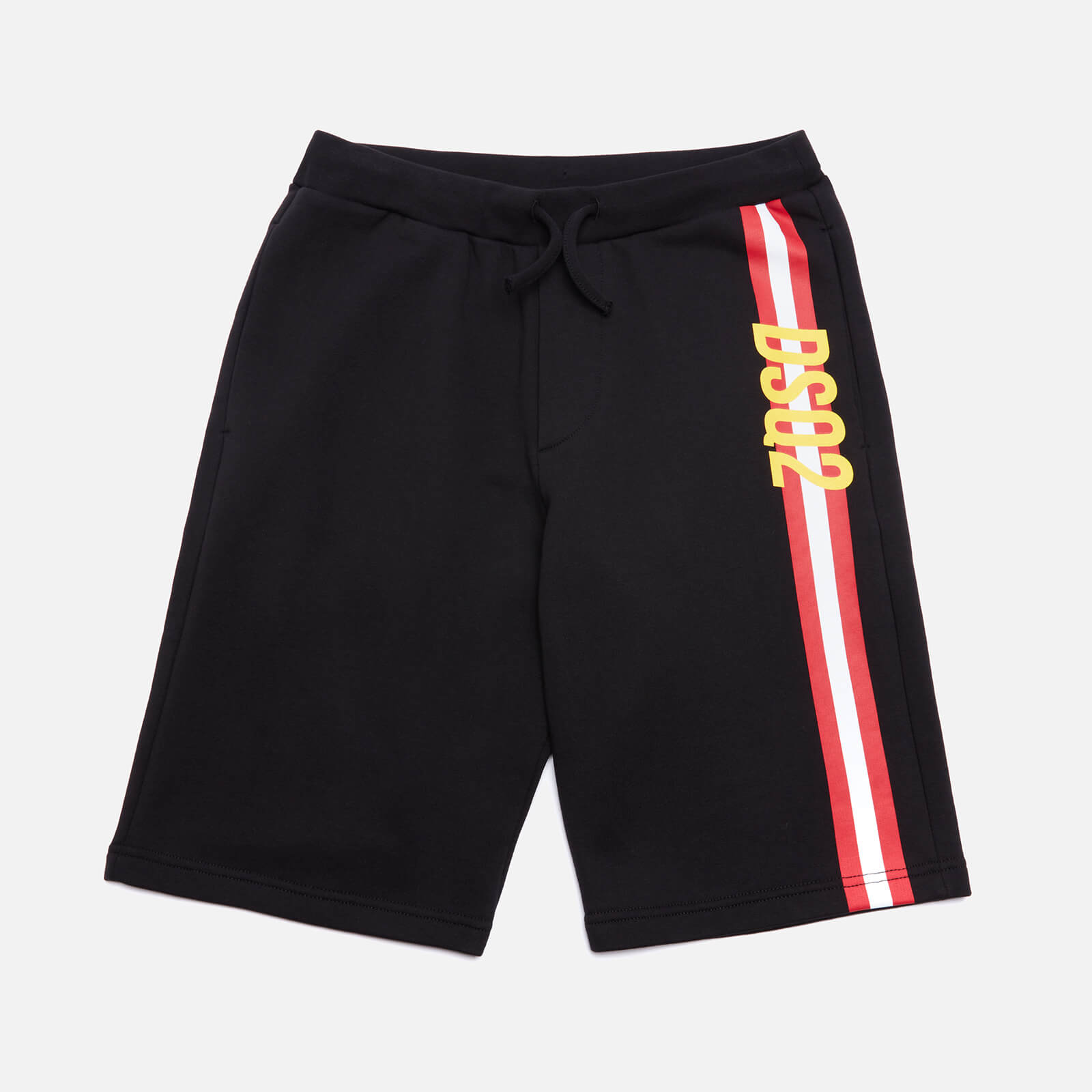 Dsquared2 Boys' Logo Stripe Shorts - Black - 14 Years