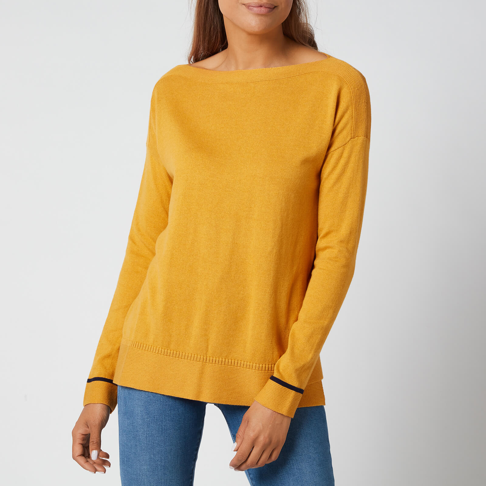Joules Women's Vivianna Knitted Sweatshirt - Ochre - UK 6