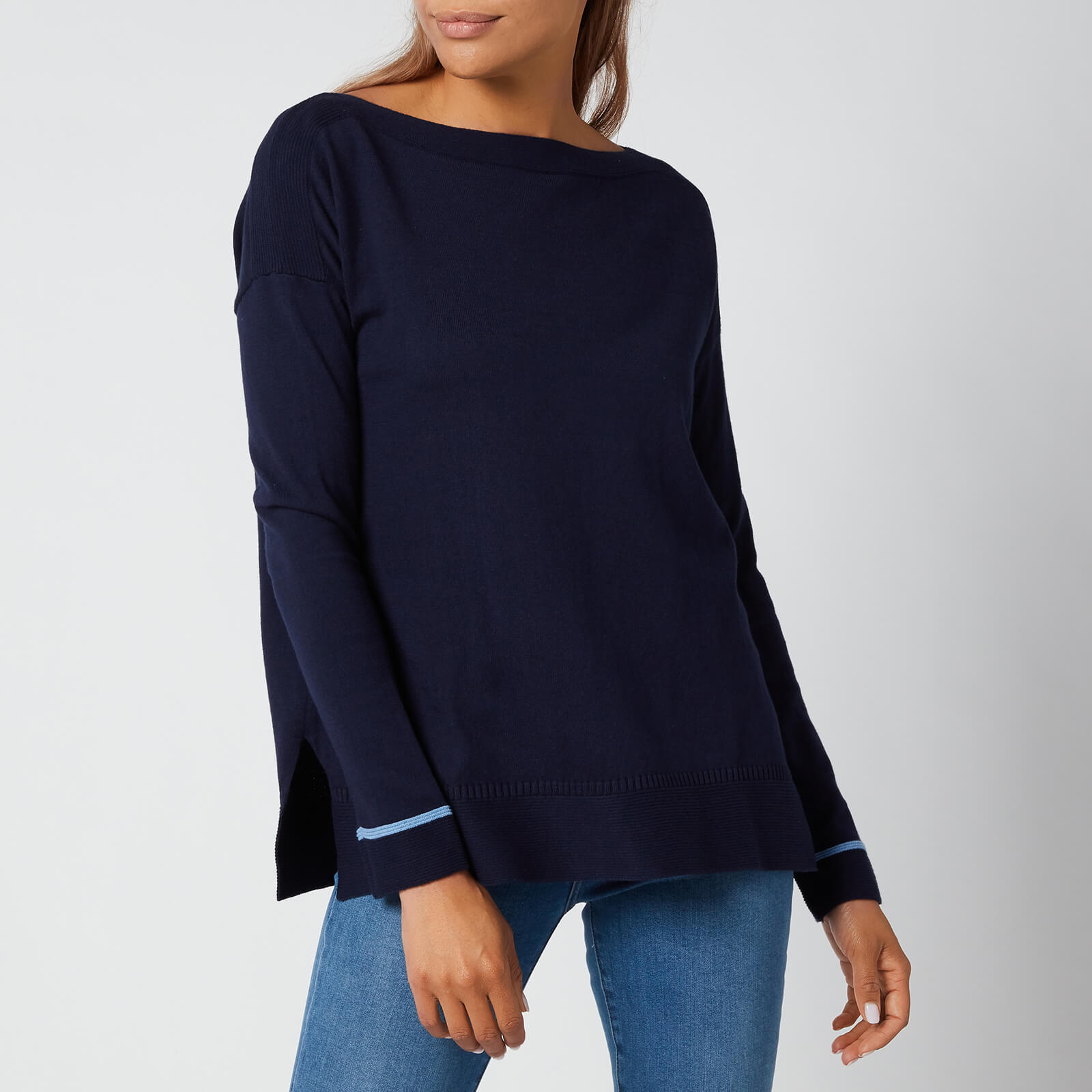 Joules Women's Vivianna Knitted Sweatshirt - French Navy - UK 6