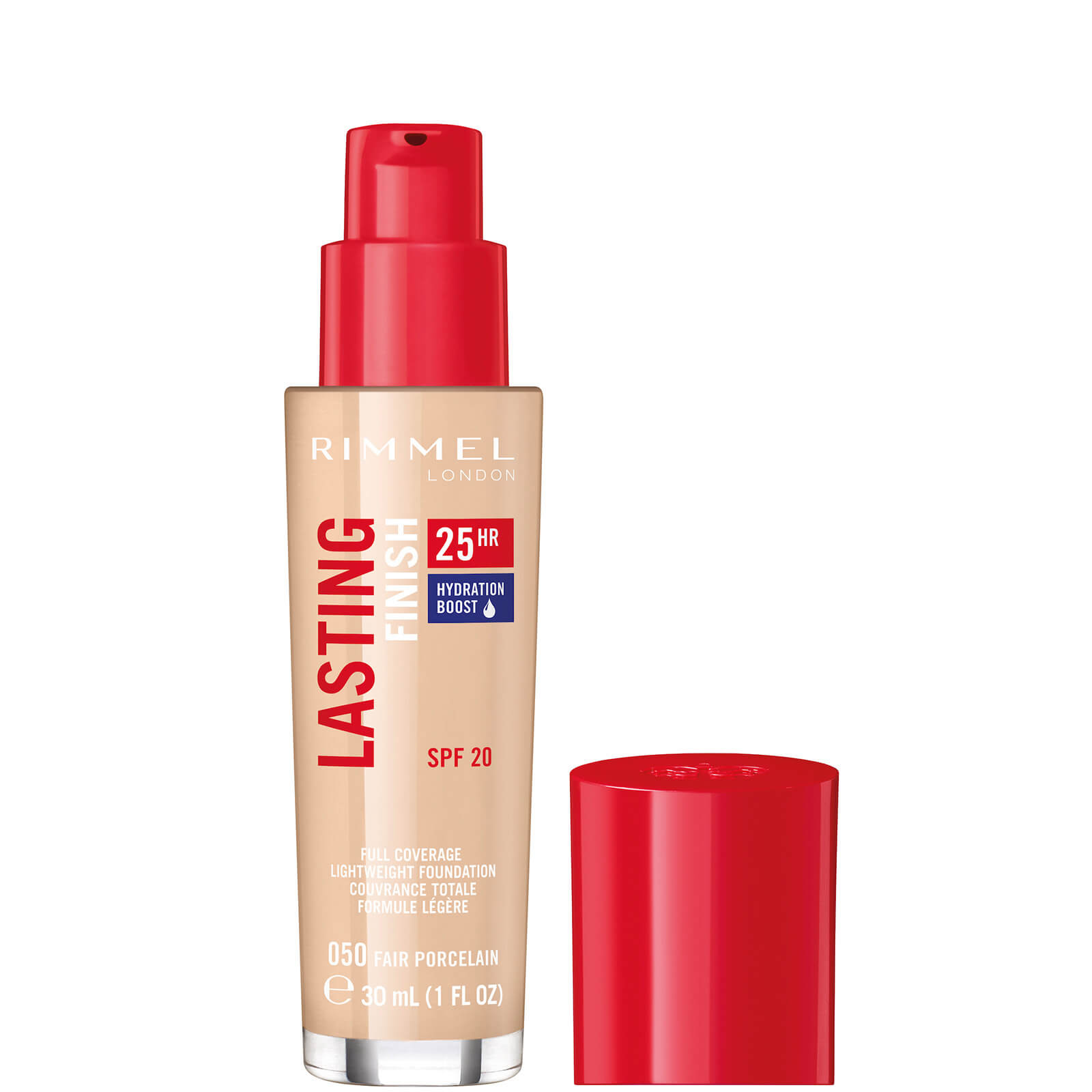 

Rimmel Lasting Finish 25 Hour Foundation 30ml (Various Shades) - Fair Porcelain