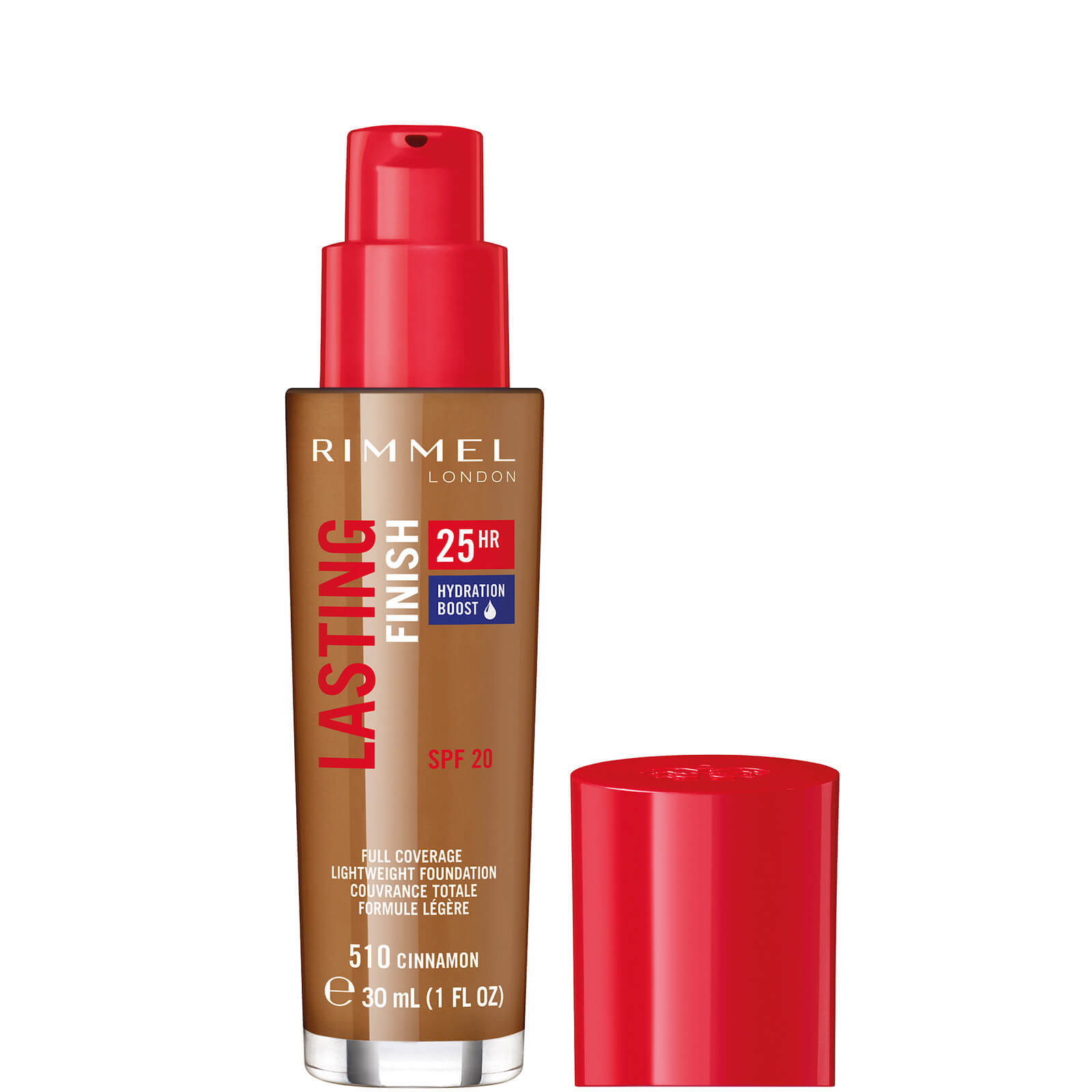 

Rimmel Lasting Finish 25 Hour Foundation 30ml (Various Shades) - Cinnamon