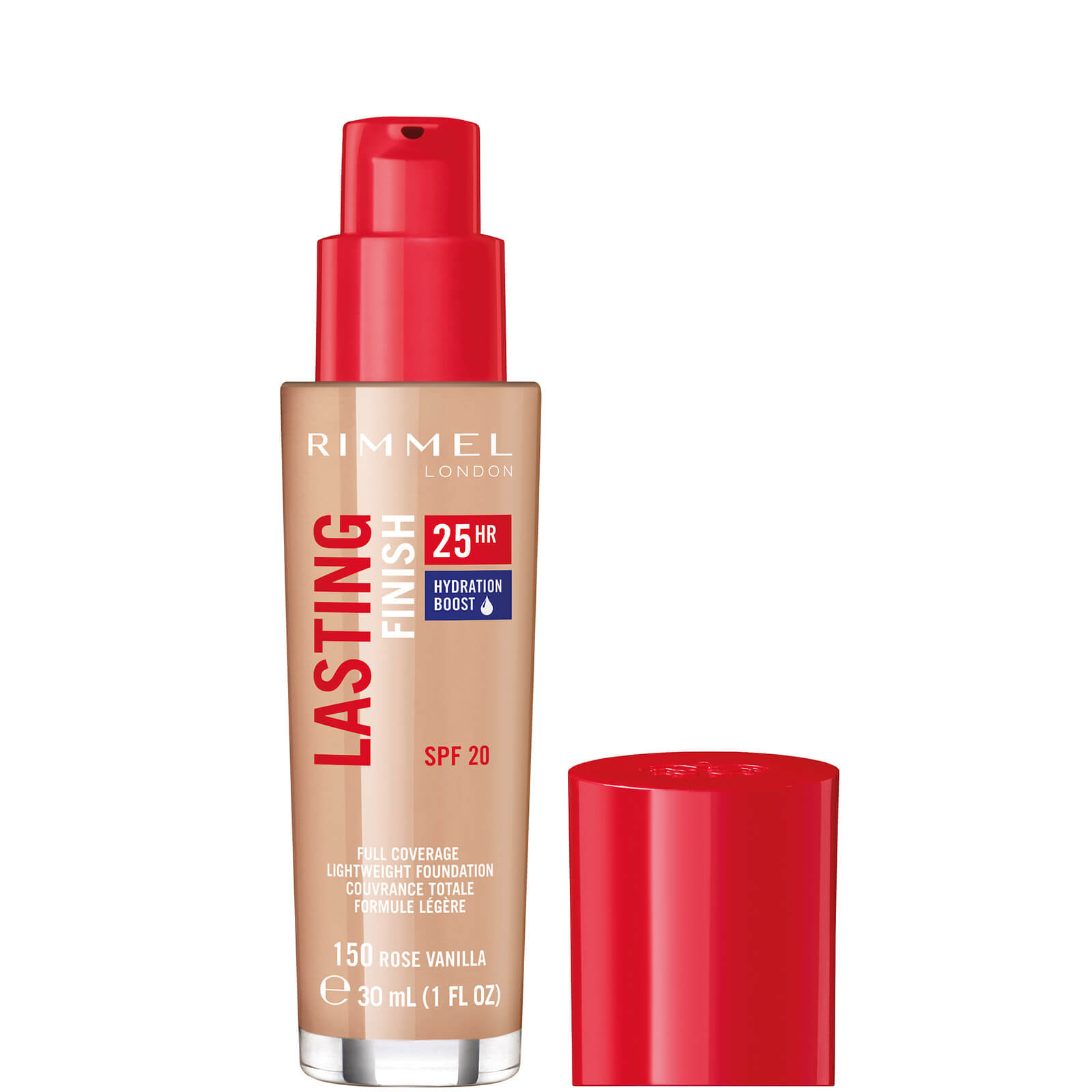 

Rimmel Lasting Finish 25 Hour Foundation 30ml (Various Shades) - Rose Vanilla