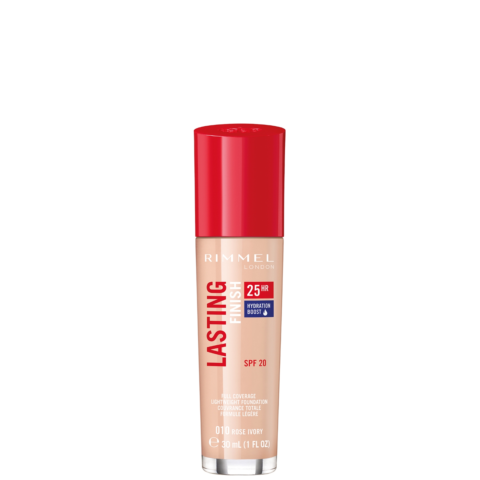 Rimmel Lasting Finish 25 Hour Foundation 30ml (Various Shades) - Rose Ivory
