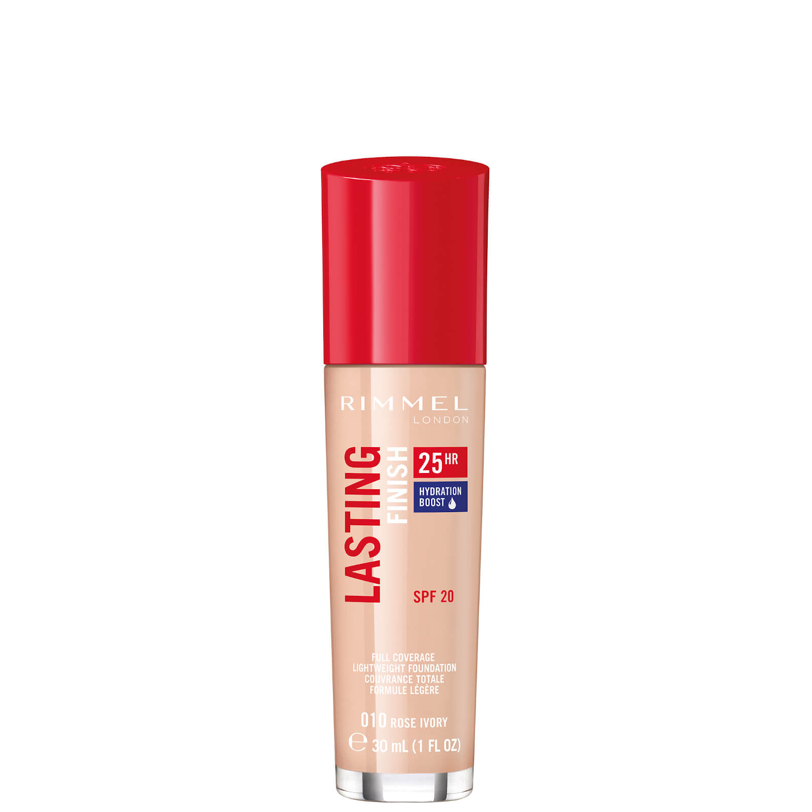 

Rimmel Lasting Finish 25 Hour Foundation 30ml (Various Shades) - Rose Ivory