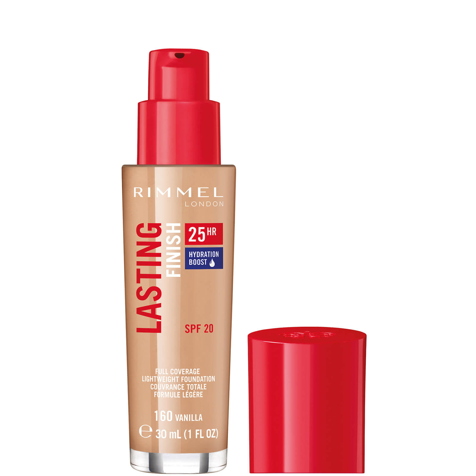 

Rimmel Lasting Finish 25 Hour Foundation 30ml (Various Shades) - Vanilla