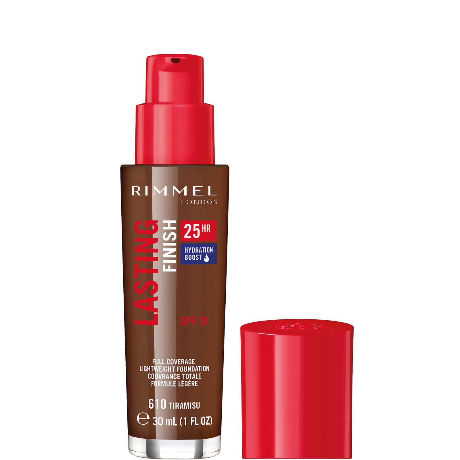 Rimmel Lasting Finish 25 Hour Foundation 30ml (Various Shades) - Tiramisu