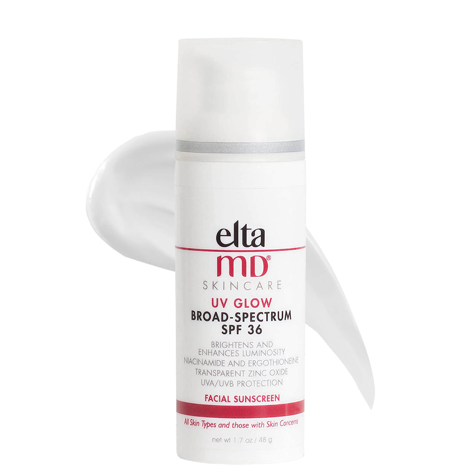 EltaMD UV Glow Broad-Spectrum SPF36+ Untinted Serum 1.7 oz