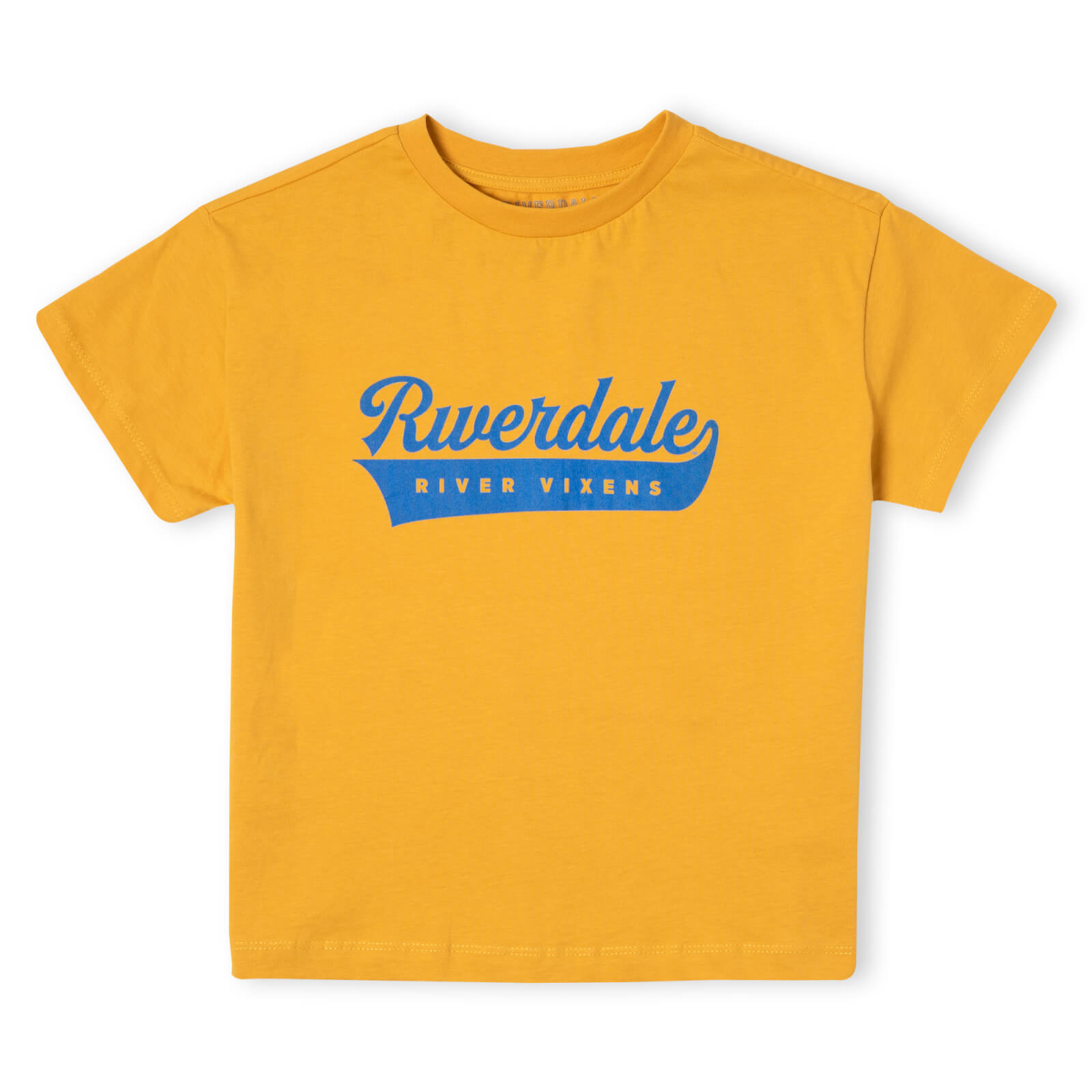 Riverdale Vixens Women's Cropped T-Shirt - Mustard - L
