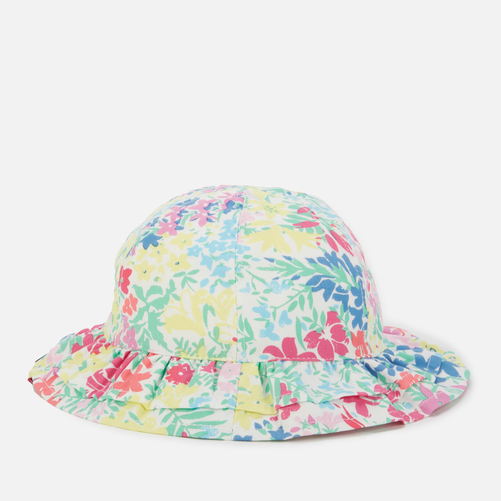 Joules Baby Buzzy Sun Hat - Floral White - 0-6 Months