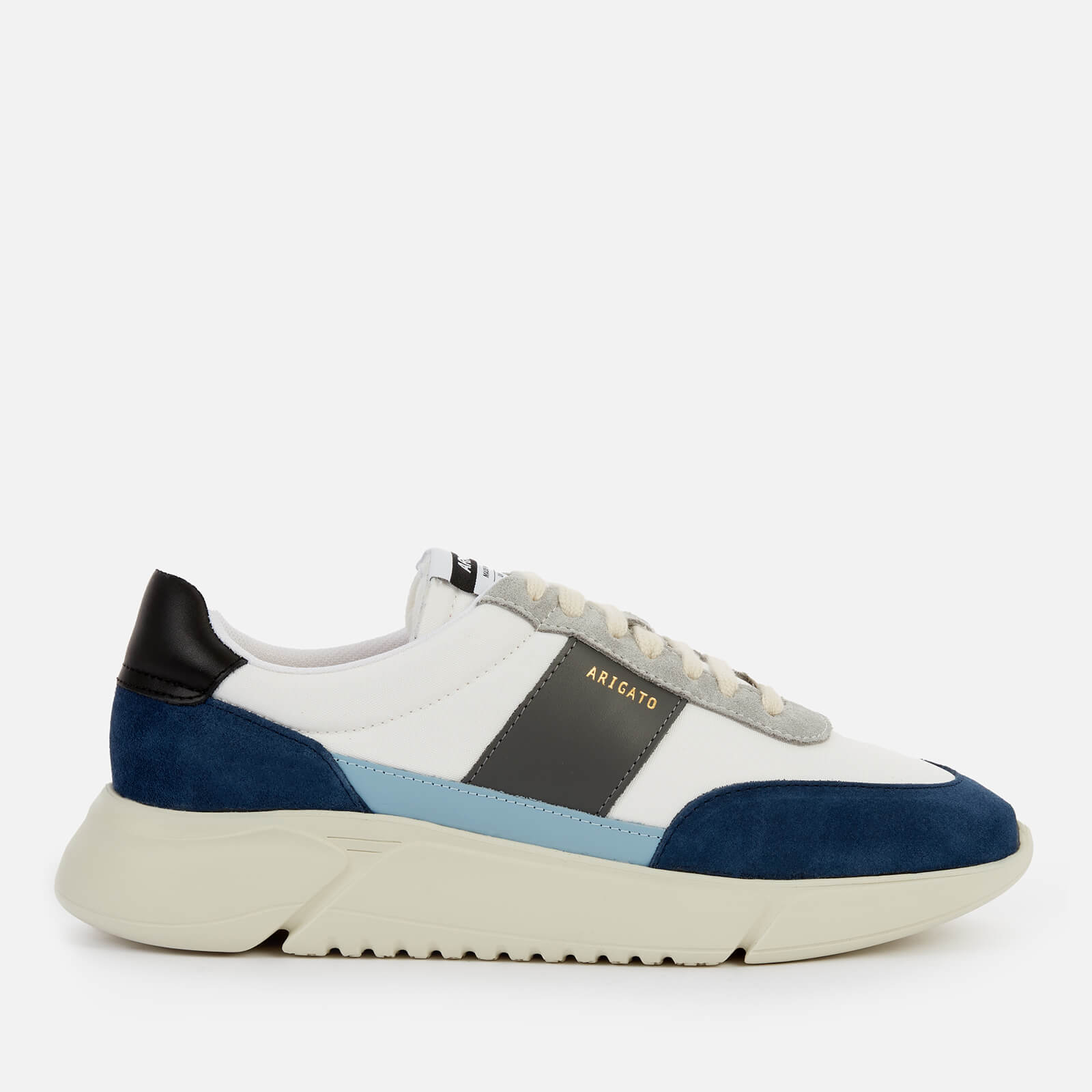 Axel Arigato Men's Genesis Vintage Running Style Trainers - White/Blue - UK 8