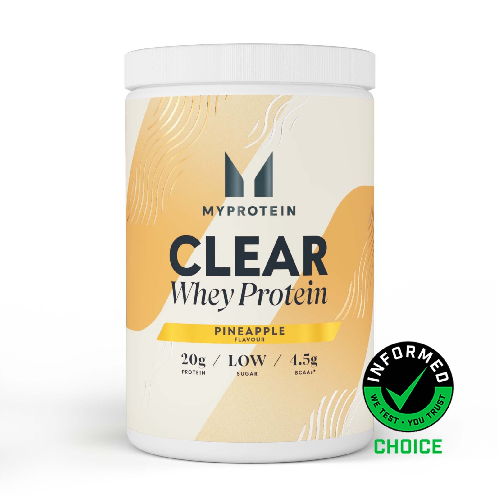 Myprotein UK MyProtein Clear Whey Protein Powder - 500g - 20servings - Pineapple