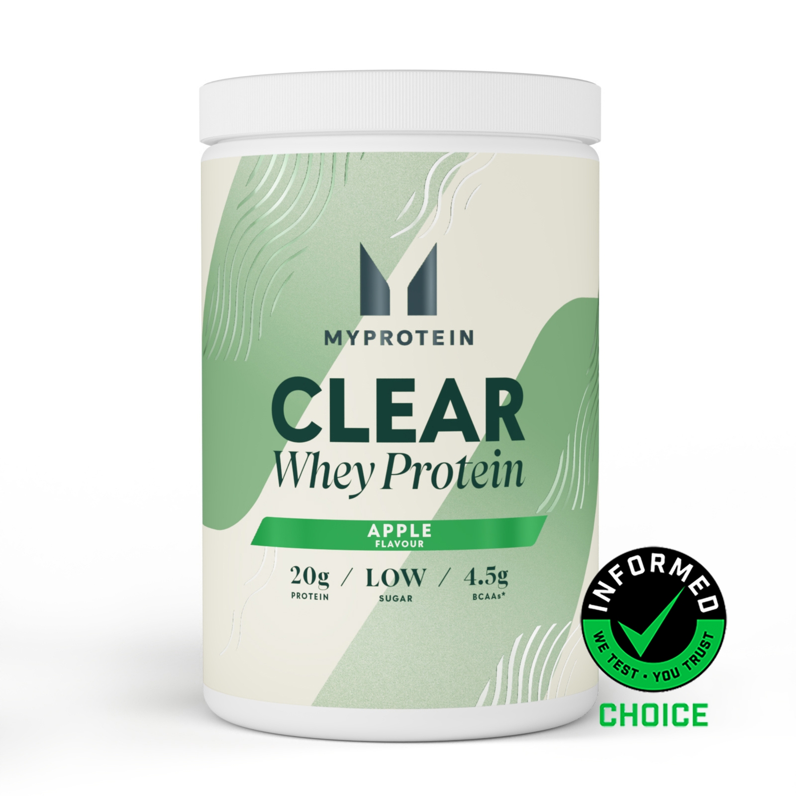 Myprotein UK MyProtein Clear Whey Protein Powder - 35 Servings - 875g - Apple
