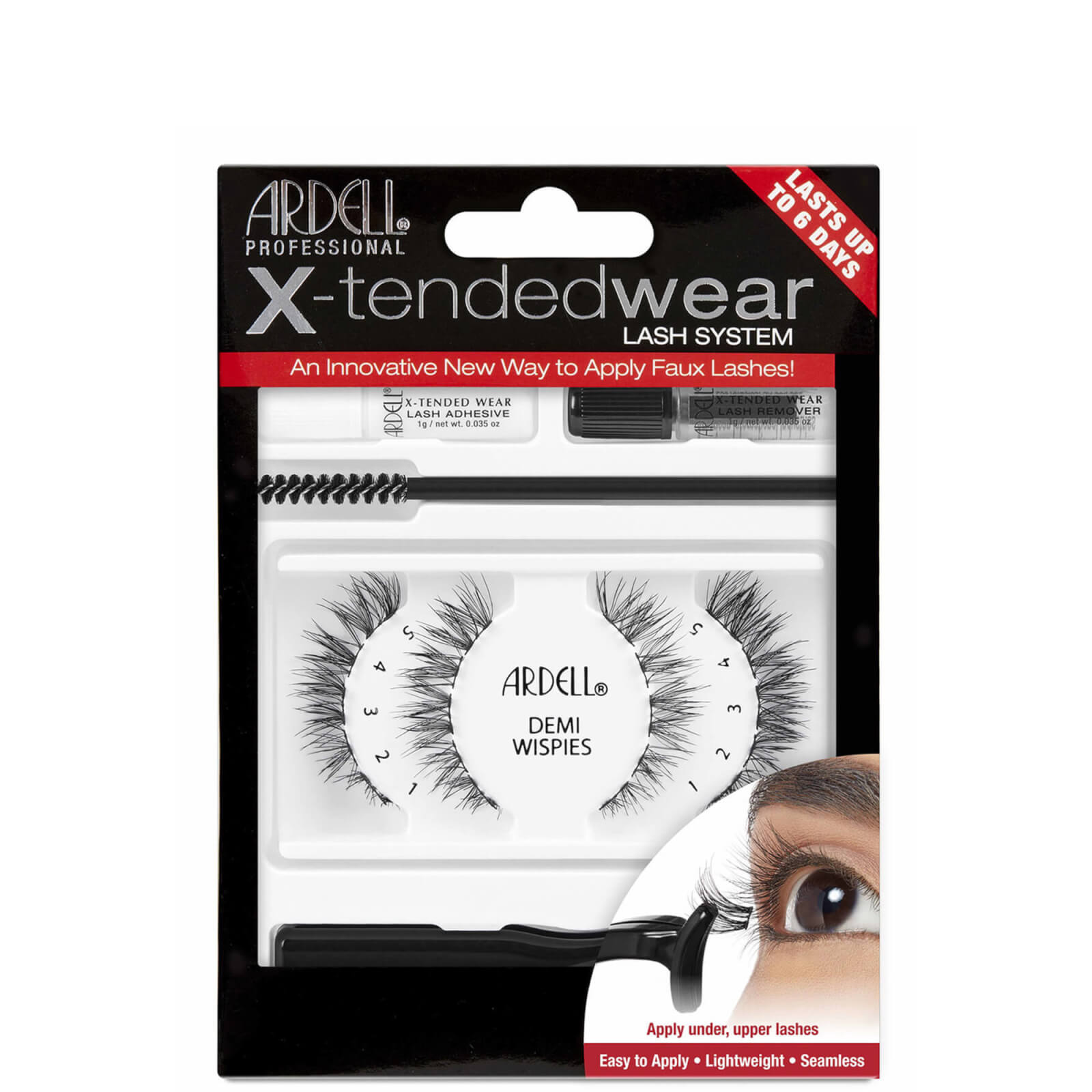 Image of Ardell X-Tended Wear Demi Wispies ciglia finte 2 g