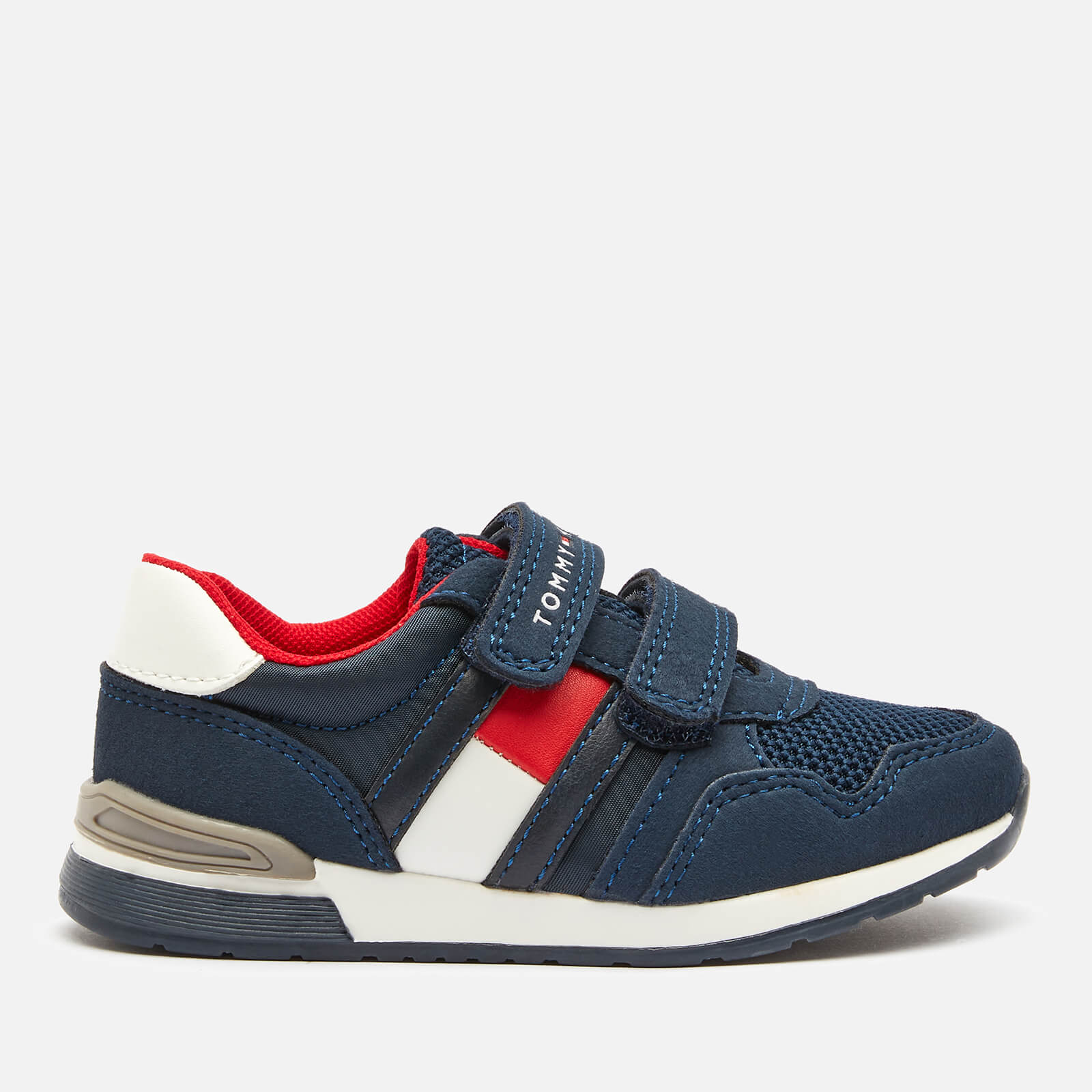 Tommy Hilfiger Toddlers' Low Cut Velcro Sneaker - Blue - UK 8 Toddler