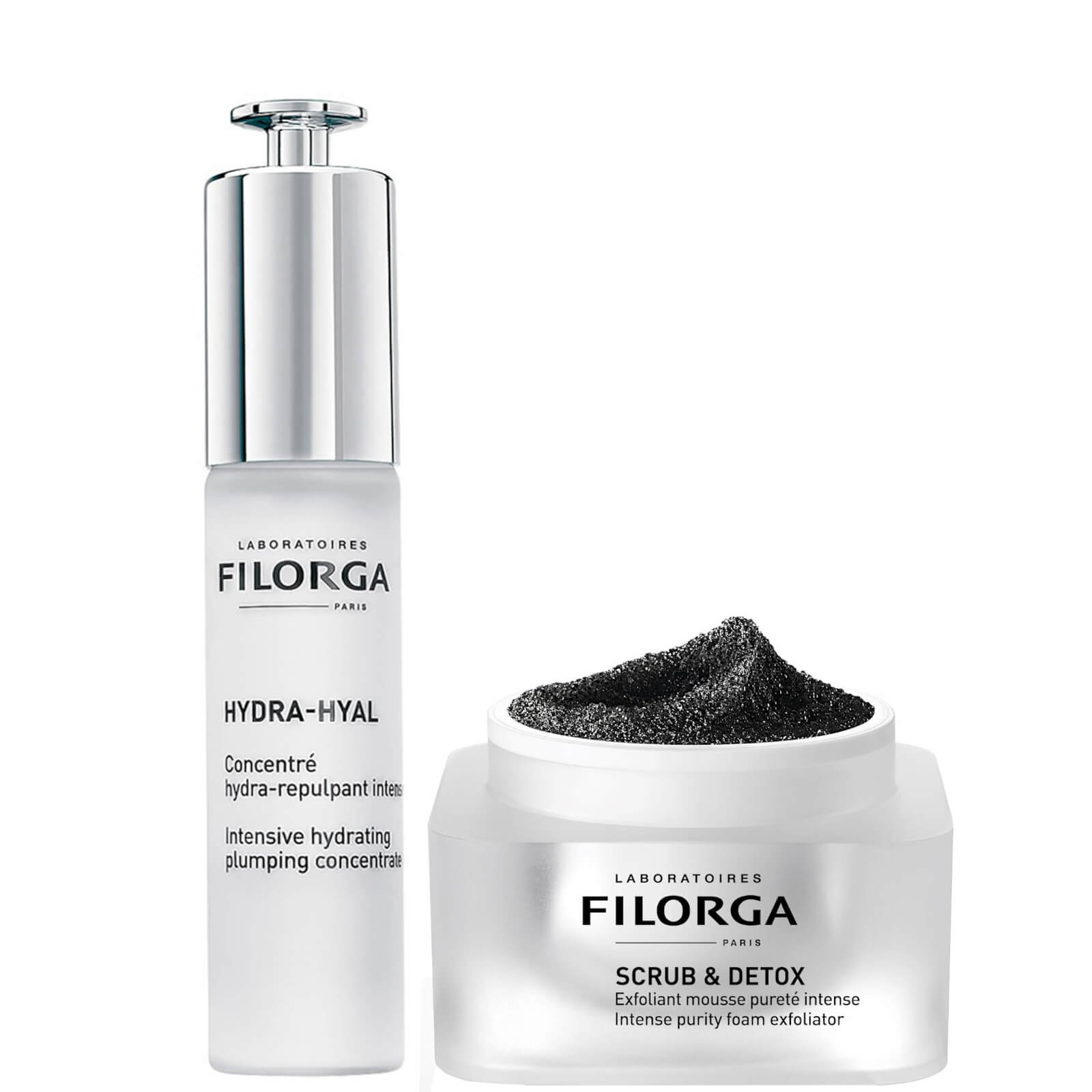 

Filorga Scrub and Detox and Hydra Hyal Duo