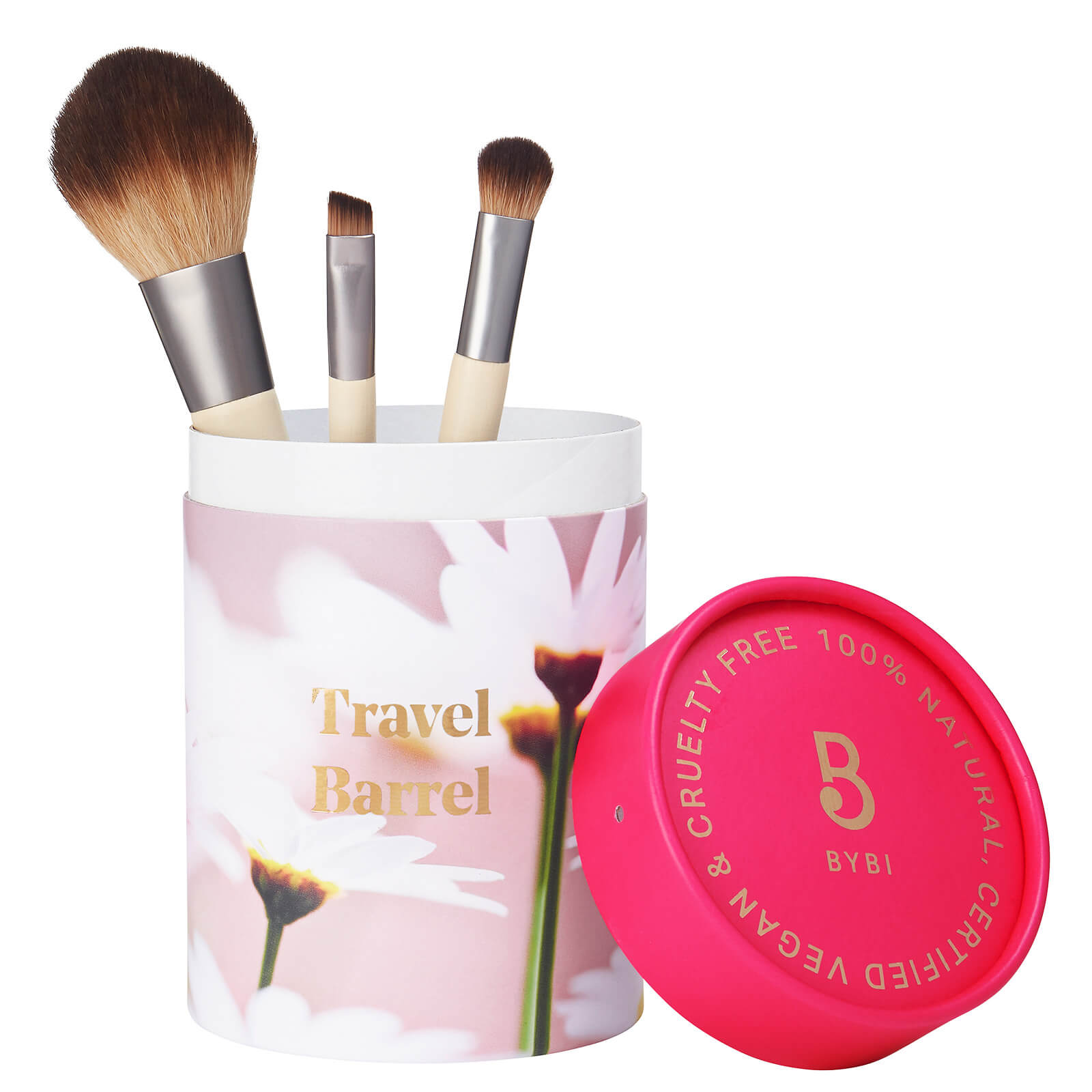 BYBI Beauty Travel Barrel Brushed Set (Worth £24.00)