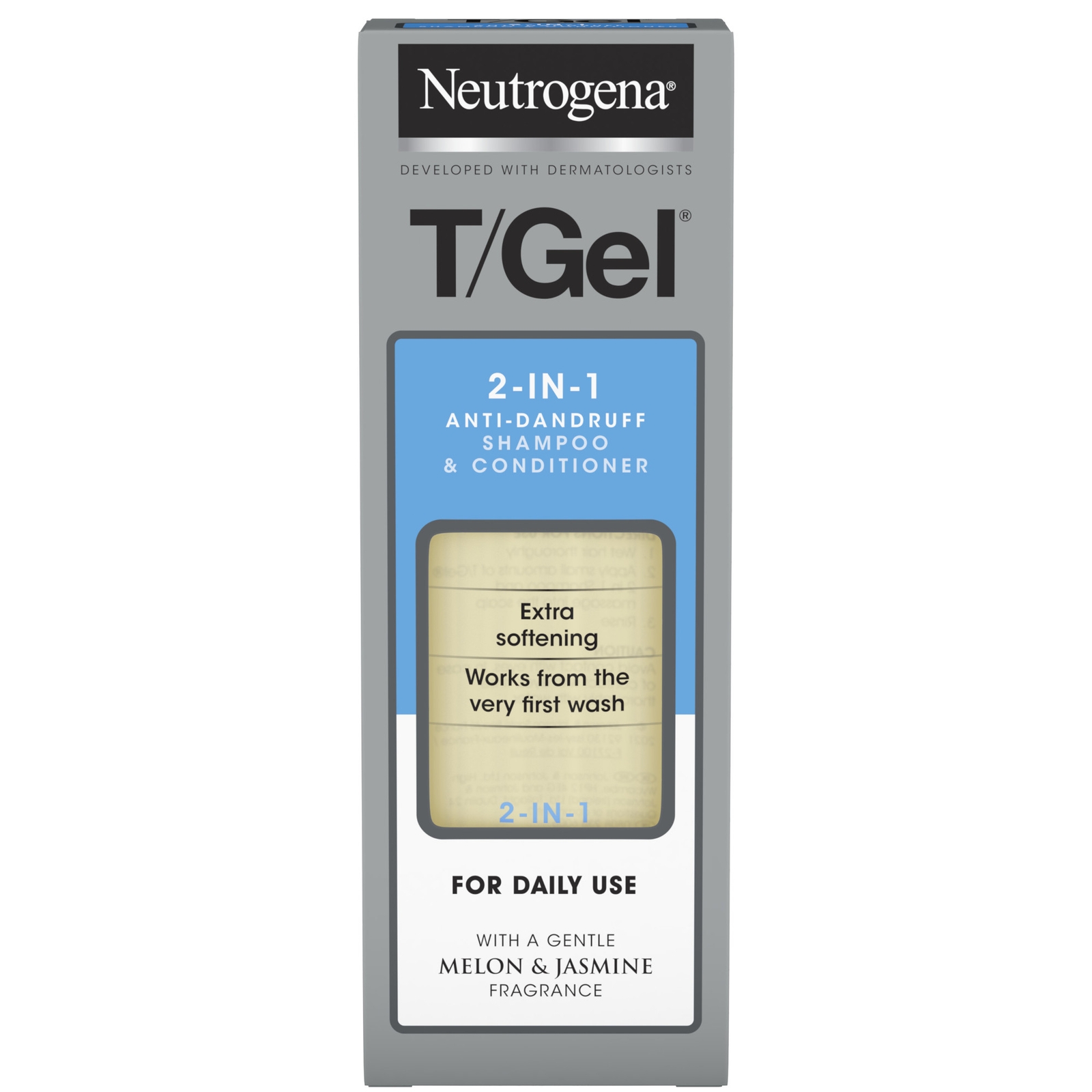 

Neutrogena T/Gel 2-in-1 Anti-Dandruff Shampoo and Conditioner 150ml
