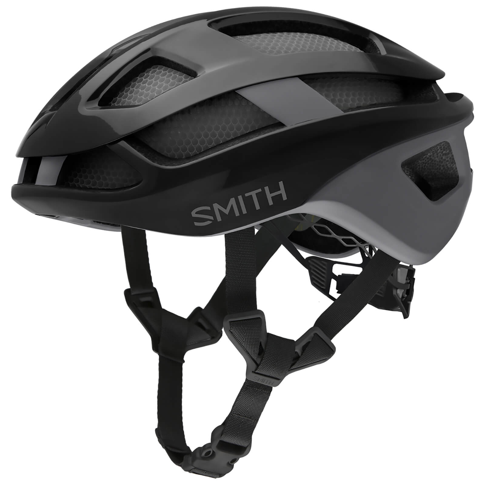 Smith Trace MIPS Road Helmet – Small – Black – Matte Cement