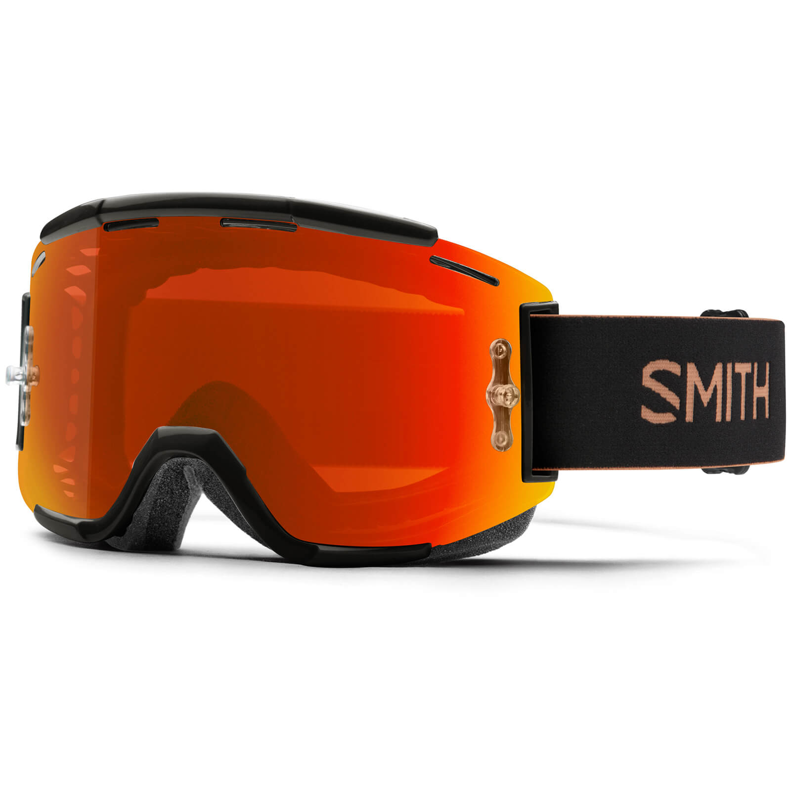 Smith Squad MTB Goggles - Red Mirror Lens - Gravy