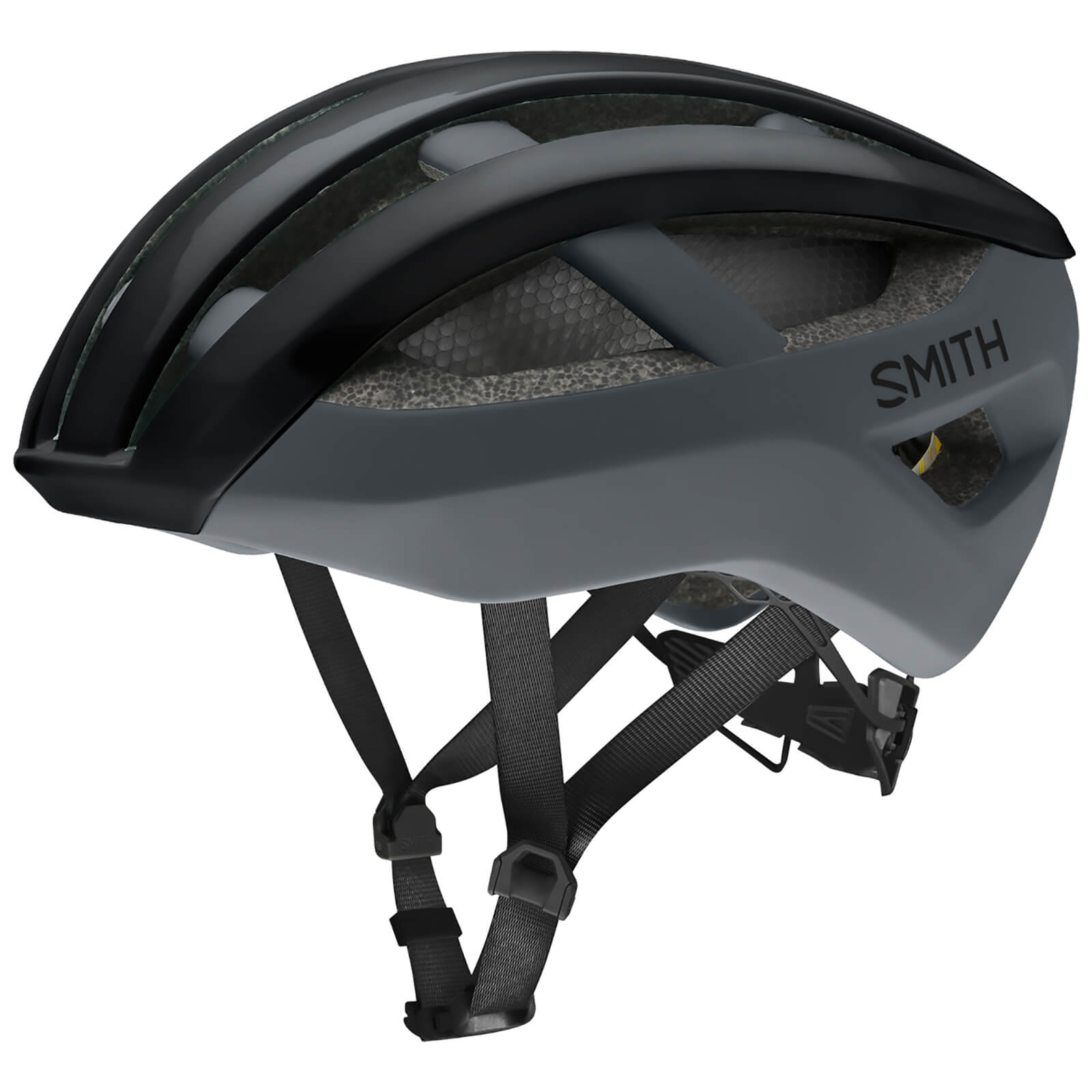 Smith Network MIPS Road Helmet - Small - Black - Matte Cement