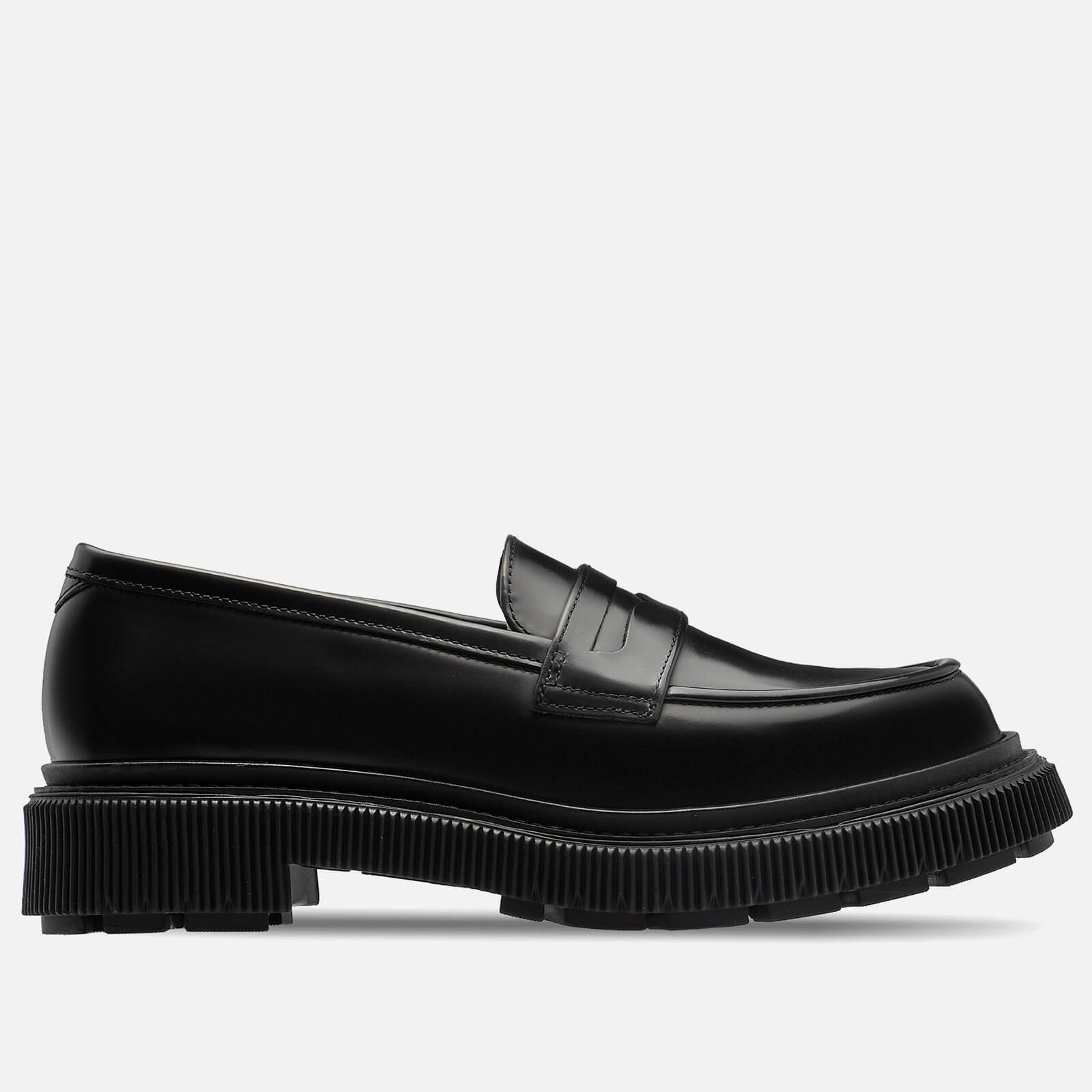 Adieu Men's Type 159 Leather Loafers - Black - UK 8