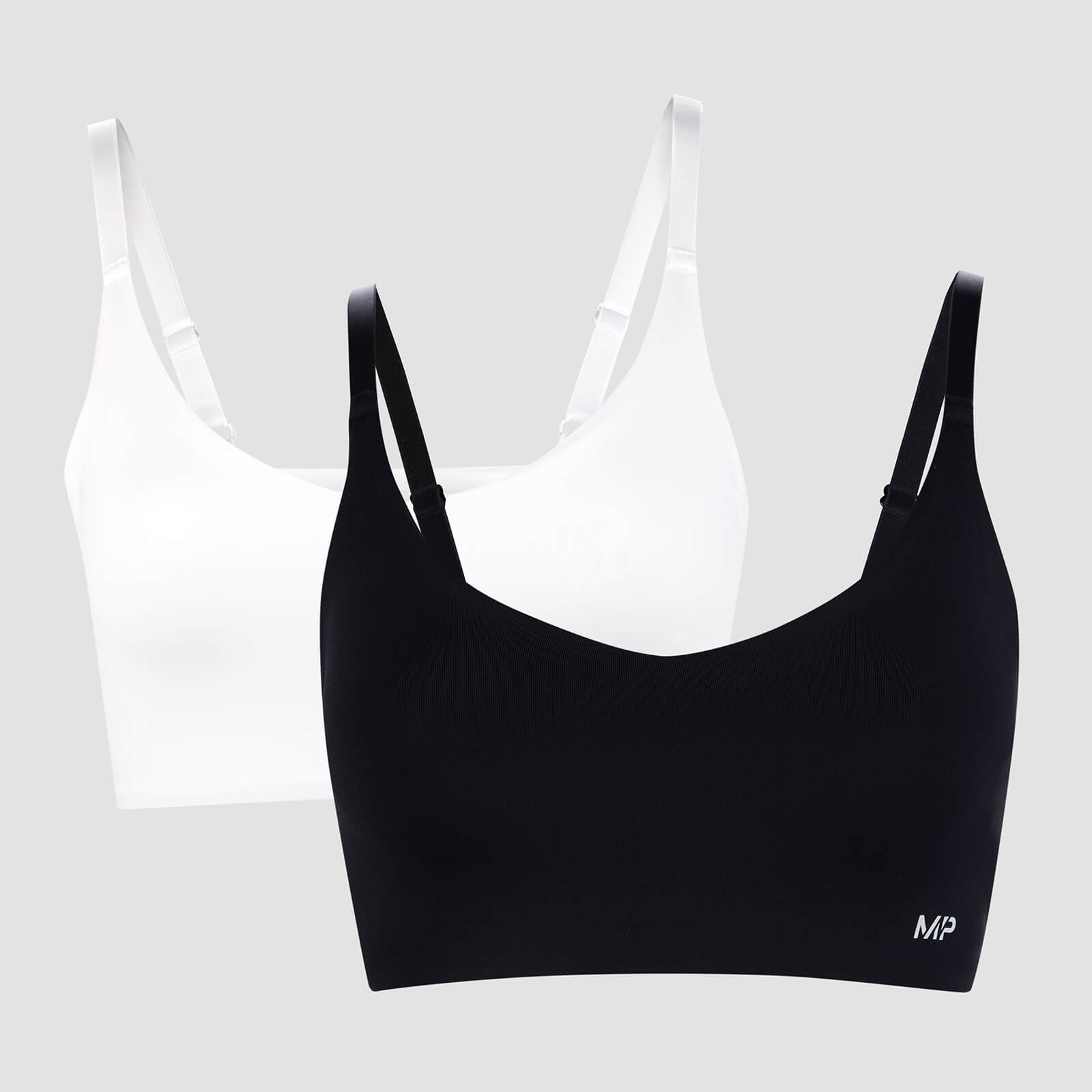

MP Women's No VPL Bra (2 Pack) - Black/White - S