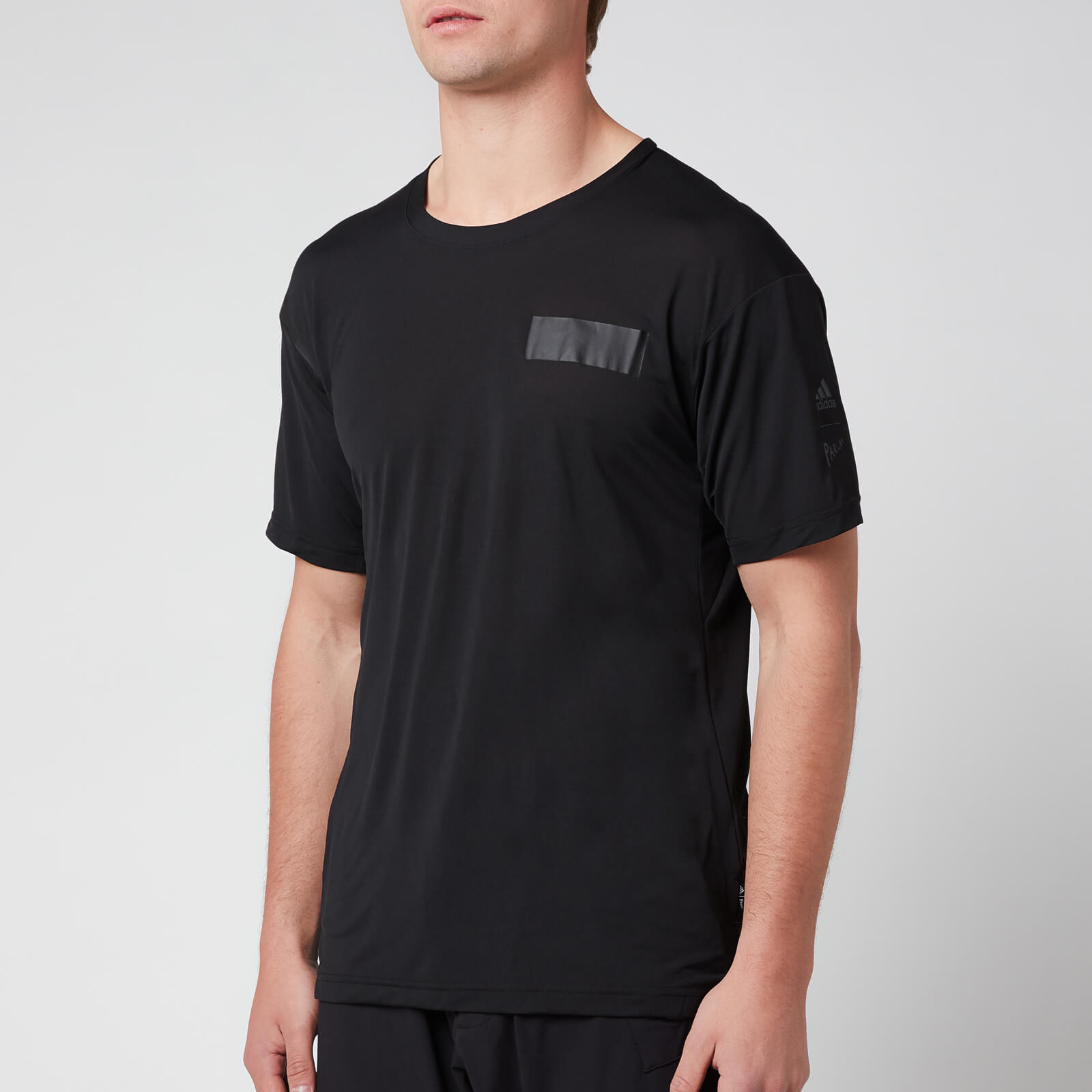 Adidas X Parley Mission Men's Terrex Agravic Trail All Around T-Shirt - Black - S