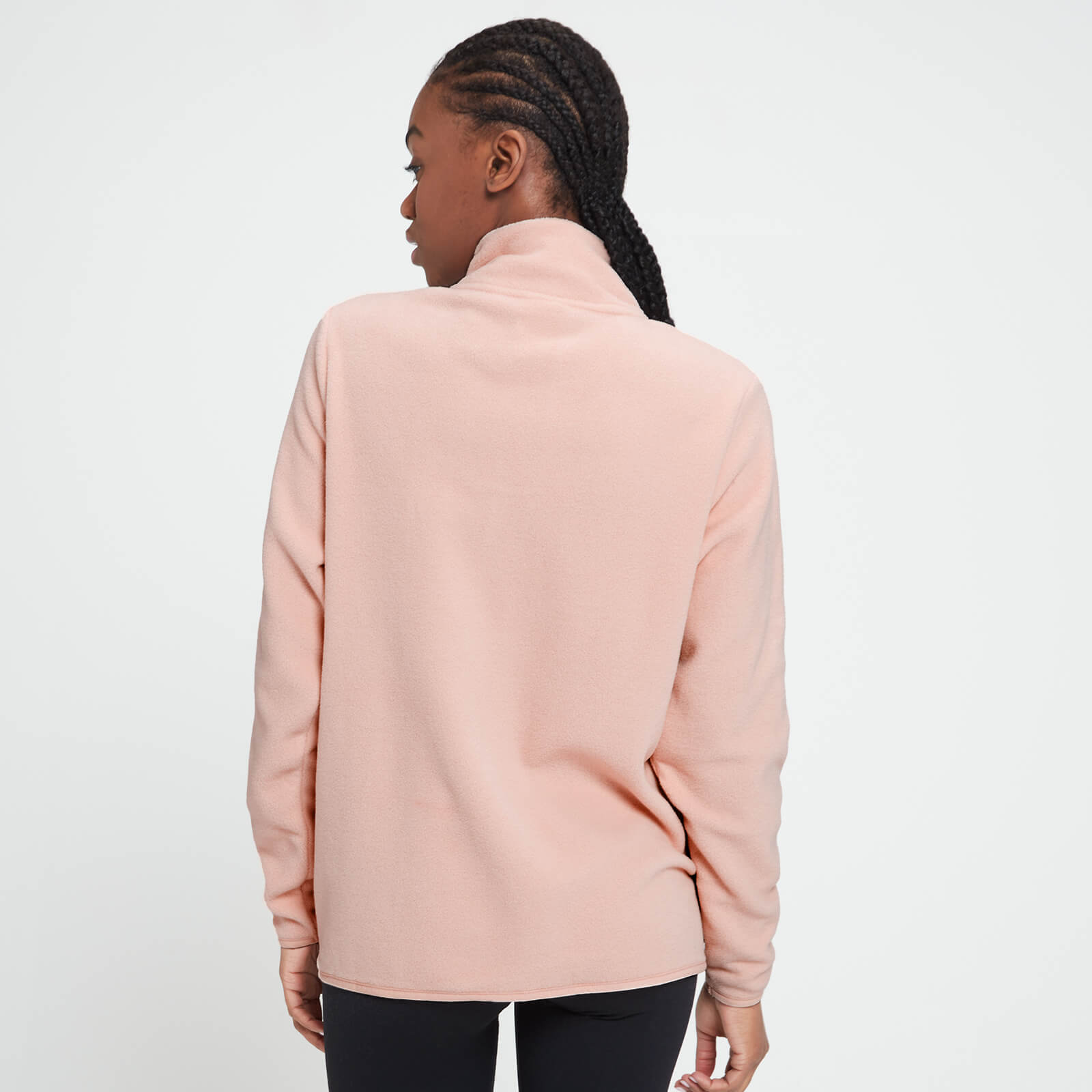 Mp Women's Fleece Zip Through Jacket - Light Pink - Xxs Mpw853lightpink Mens Sportswear, Pink