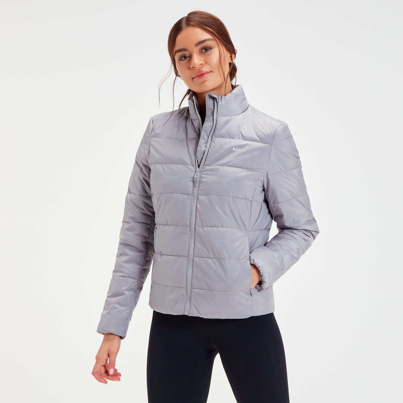 

MP Women's Outerwear Lightweight Puffer Jacket - Storm - XL
