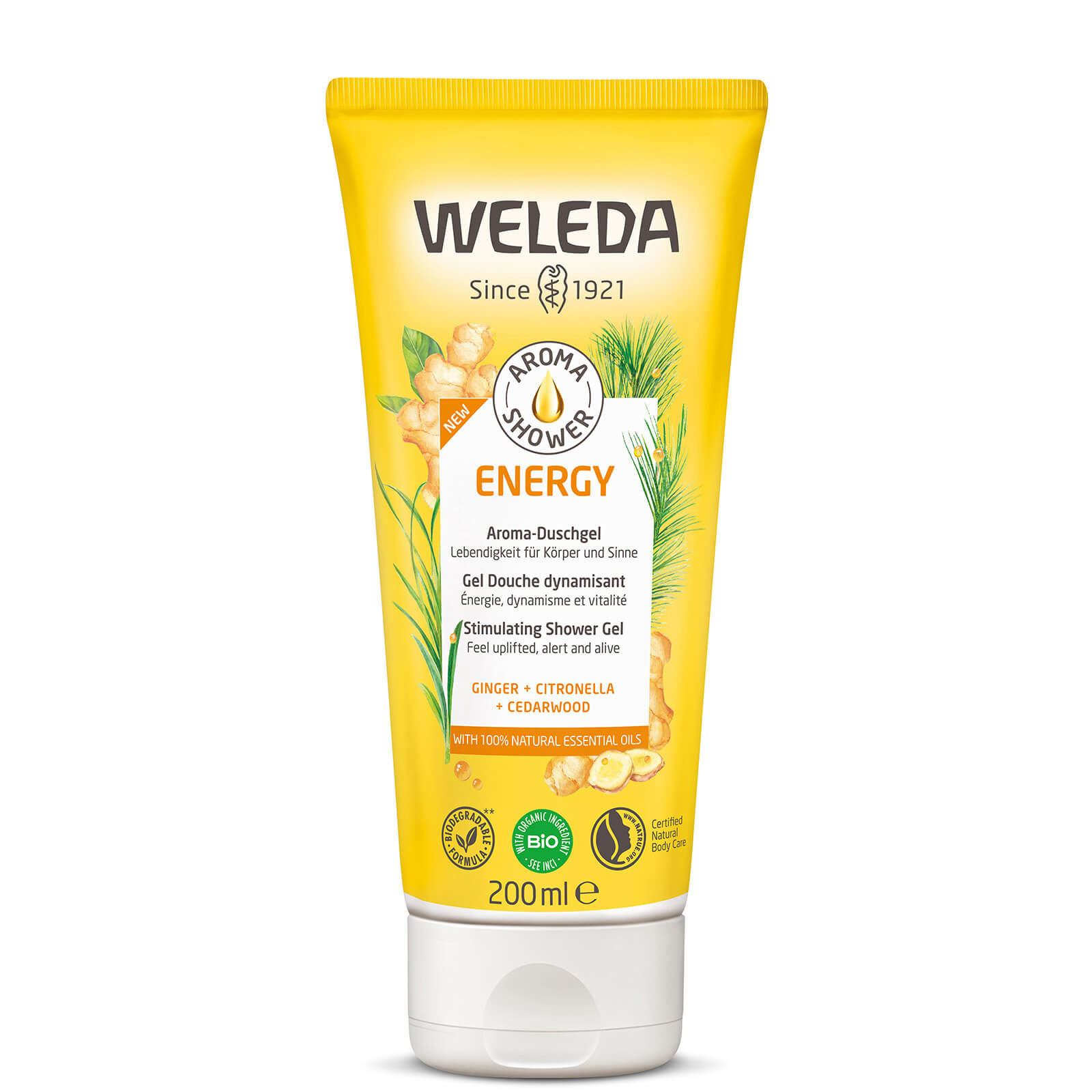 Weleda Aroma Body Wash - Energy 200ml