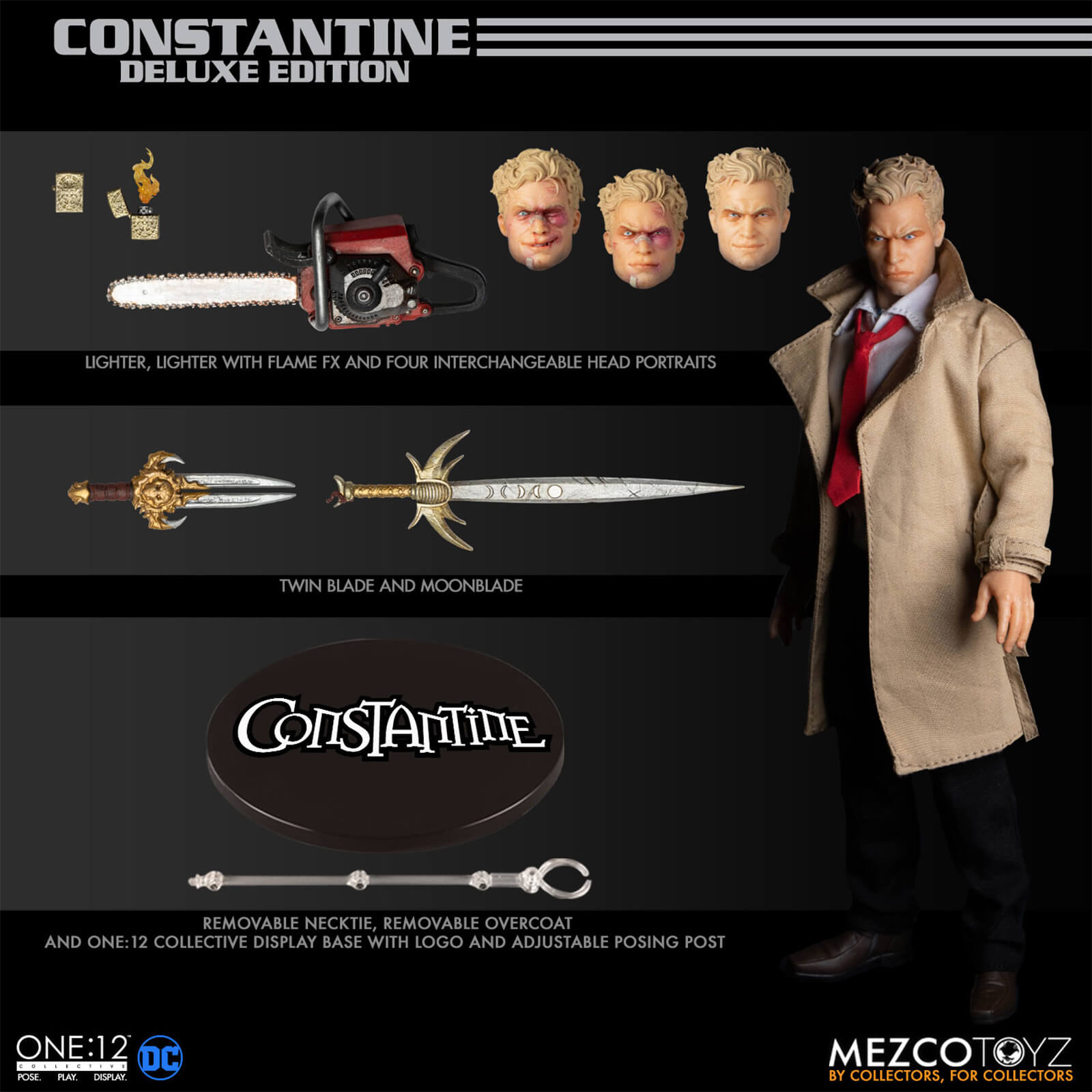 Mezco One:12 Collective DC Comics John Constantine Figure