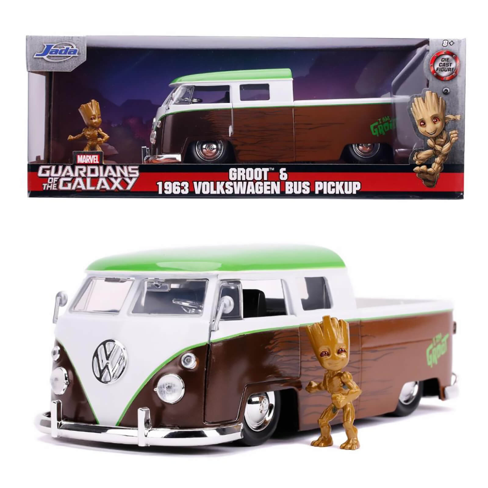 Jada Toys Marvel Groot VW Micro Truck 1:24