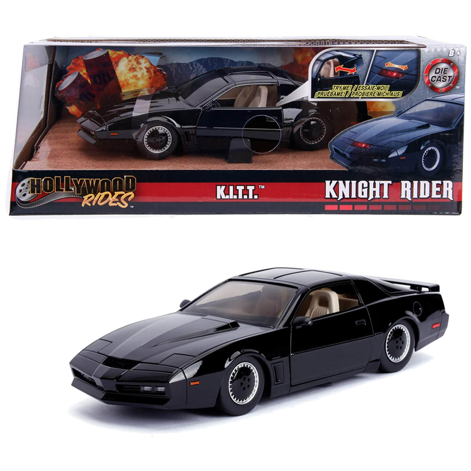 Jada Toys Knight Rider 1982 Pontiac Trans Am 1:24