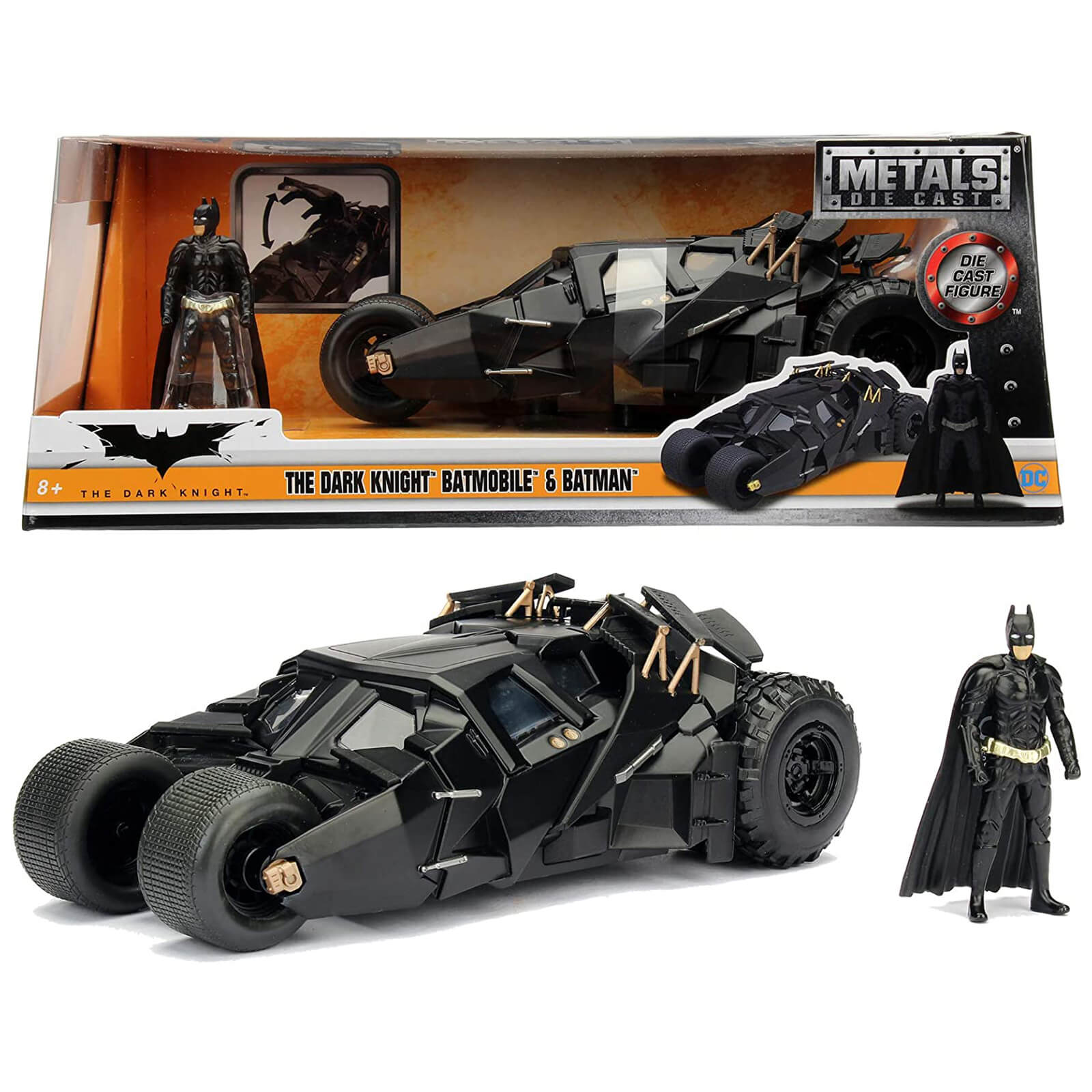 Jada Toys Batman The Dark Knight Batmobile 1:24