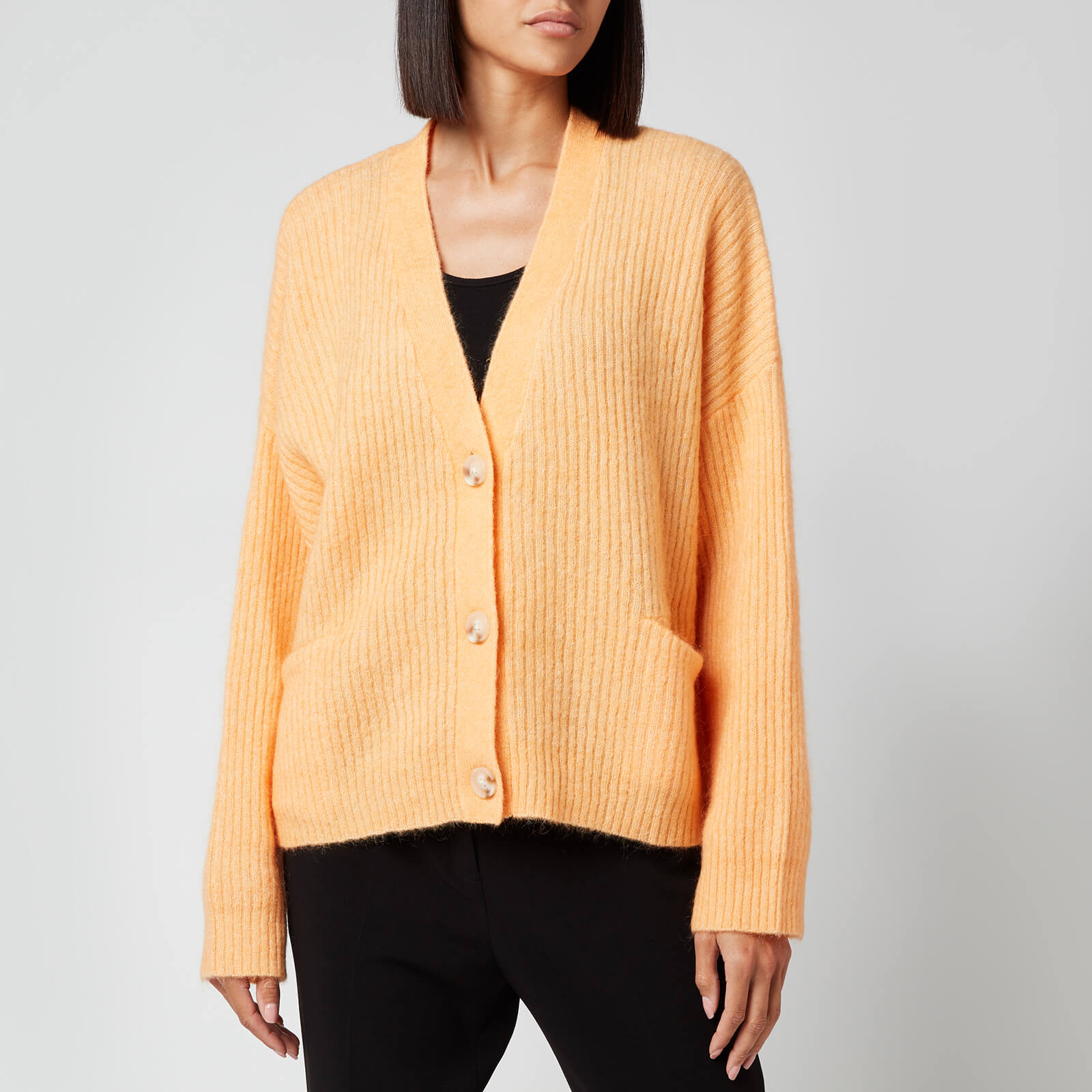 Holzweiler Women's Drive Knit Cardigan - Peach Orange - S