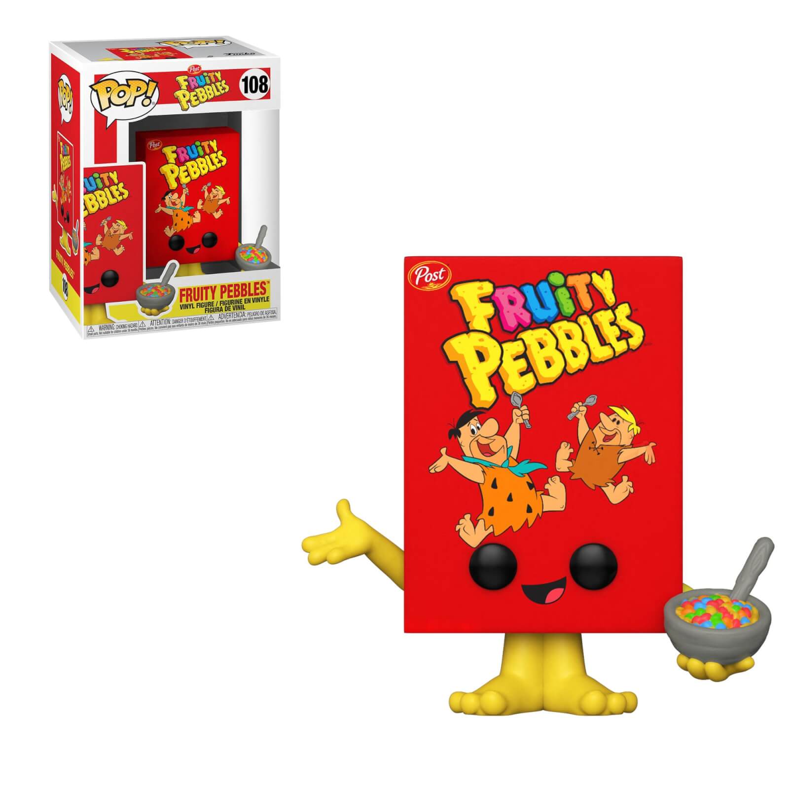 Post Fruit Pebbles Cereal Box Funko Pop! Vinyl