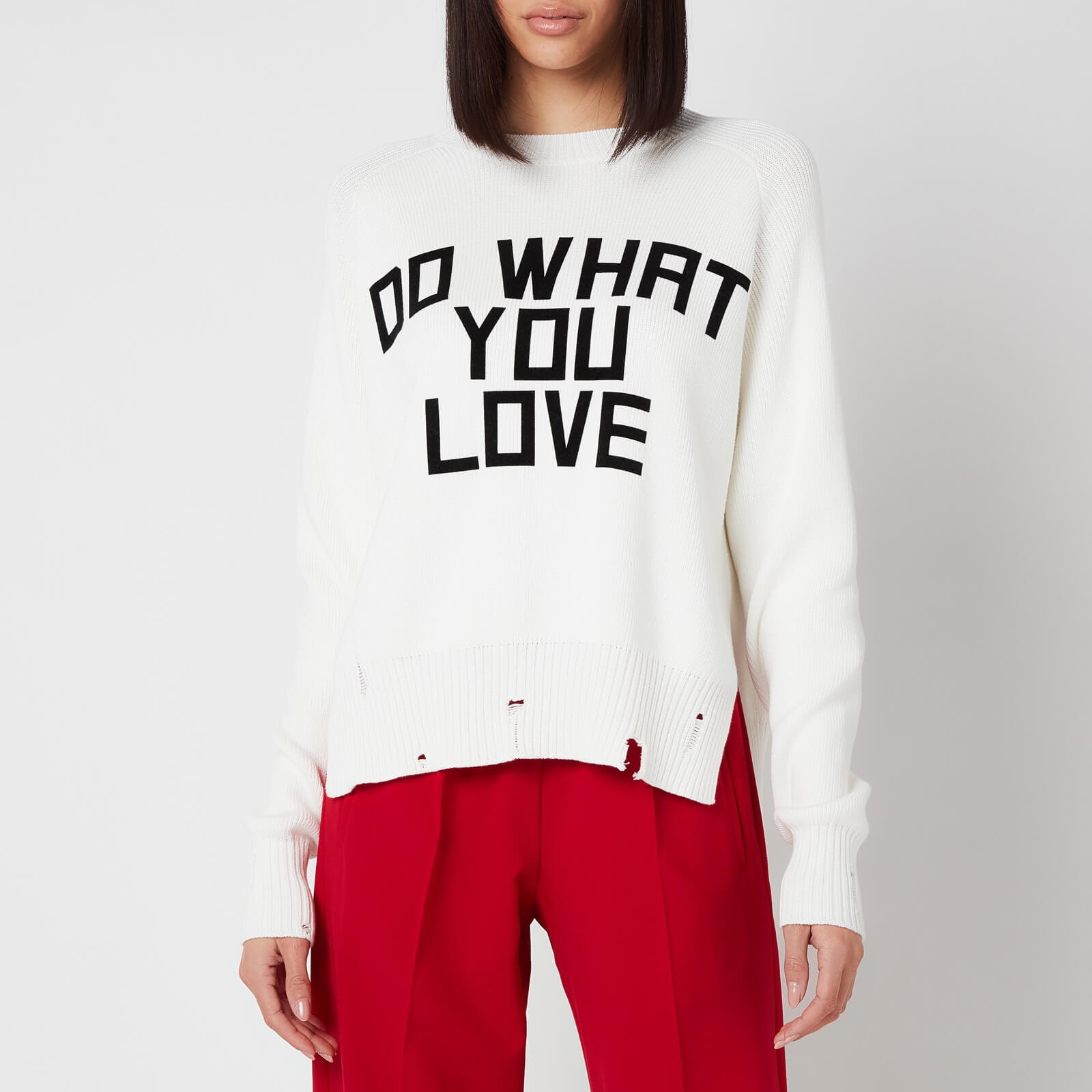 Golden Goose Women's Delilah Flock Print Sweatshirt - Pristine - S