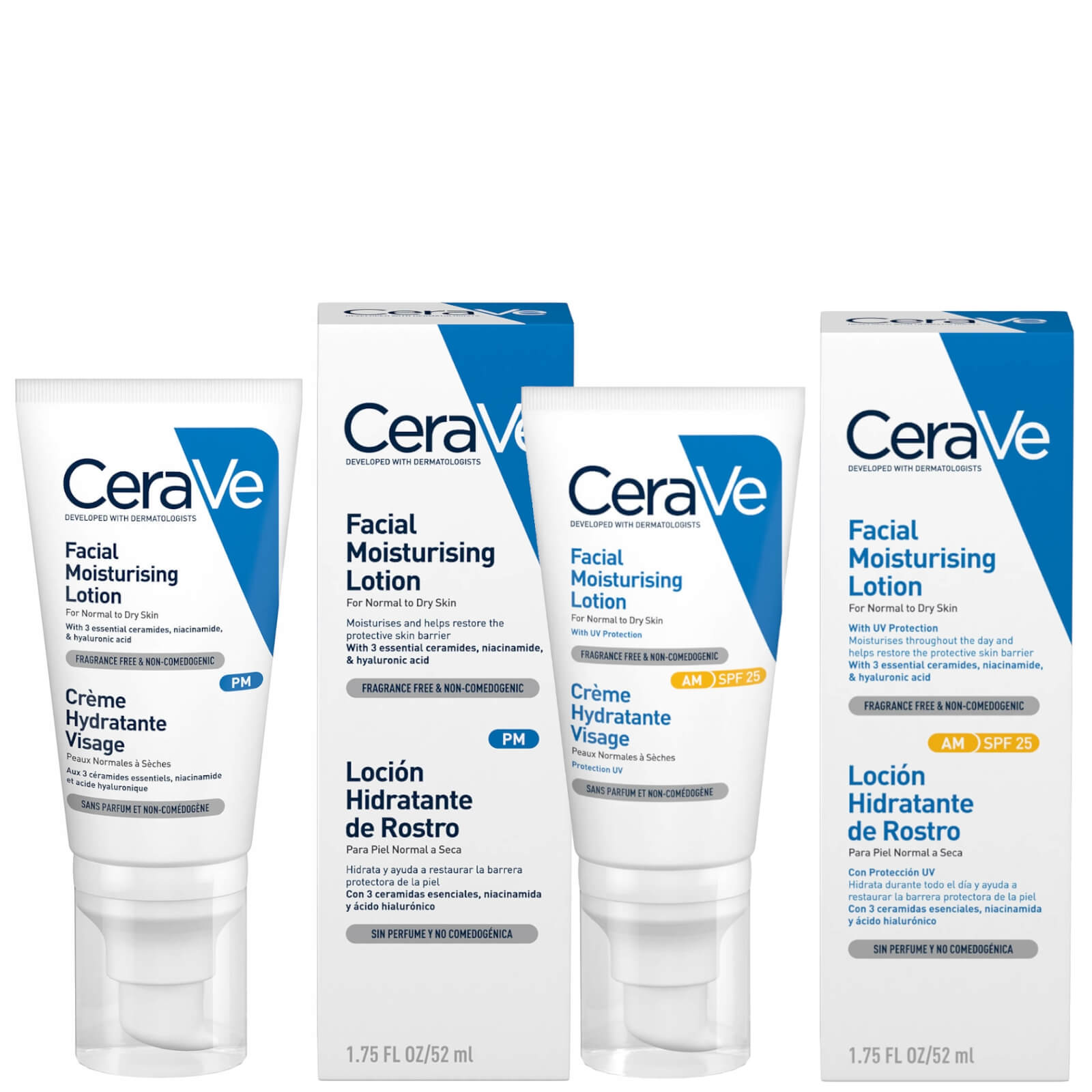 CeraVe Day and Night Moisturising Duo