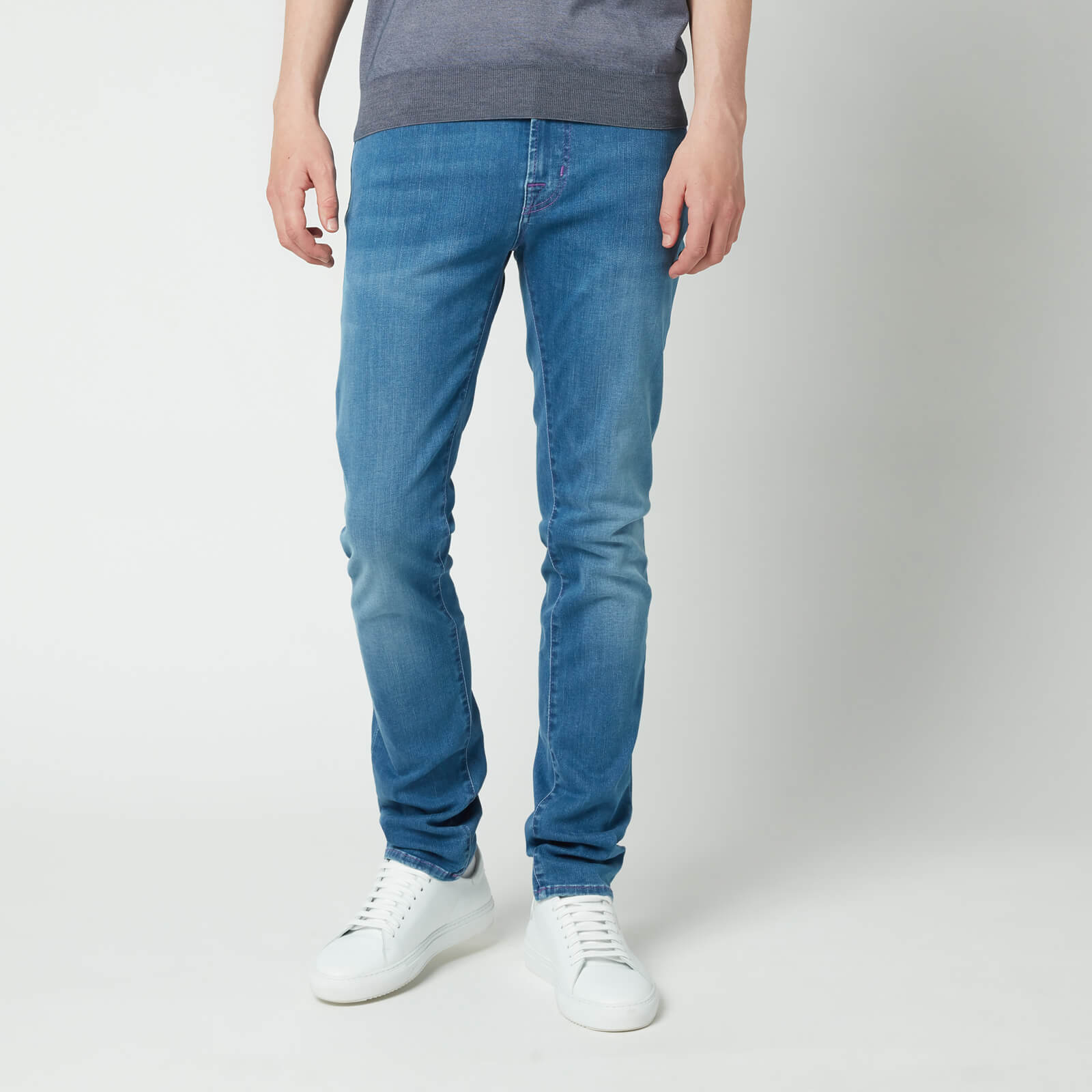 Tramarossa Men's Leonardo Slim Denim Jeans - Mid Blue - W30