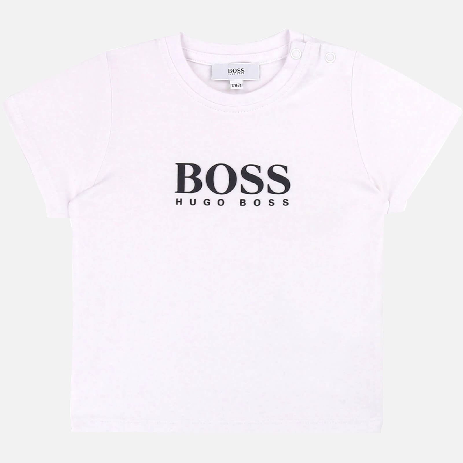 Hugo Boss Baby Boys' Short Sleeve T-Shirt - White - 0-3 months
