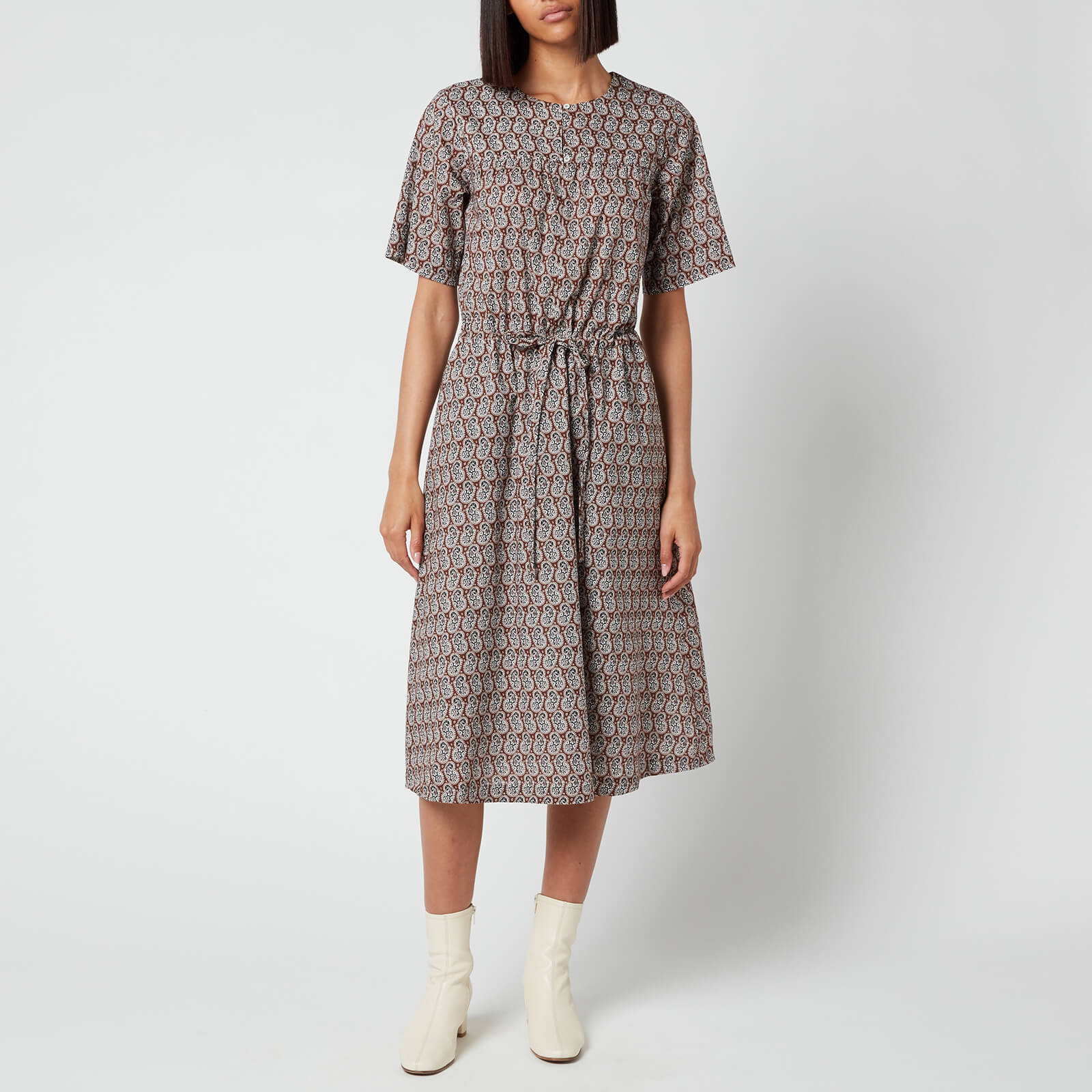 A.P.C. Women's Elie Paisely Dress - Noisette - FR 38/UK 10