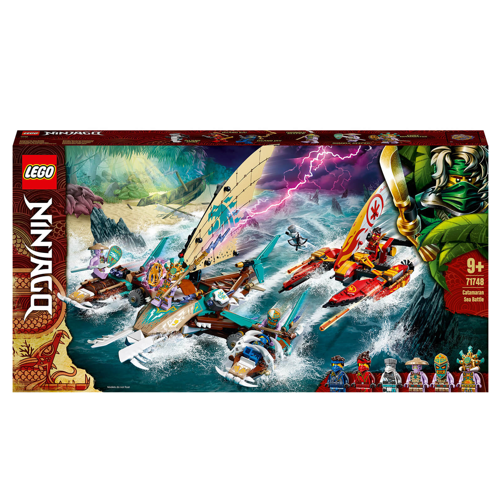 LEGO NINJAGO: Catamaran Sea Battle Building Set (71748) LEGO NINJAGO: Catamaran Sea Battle Building Set (71748)