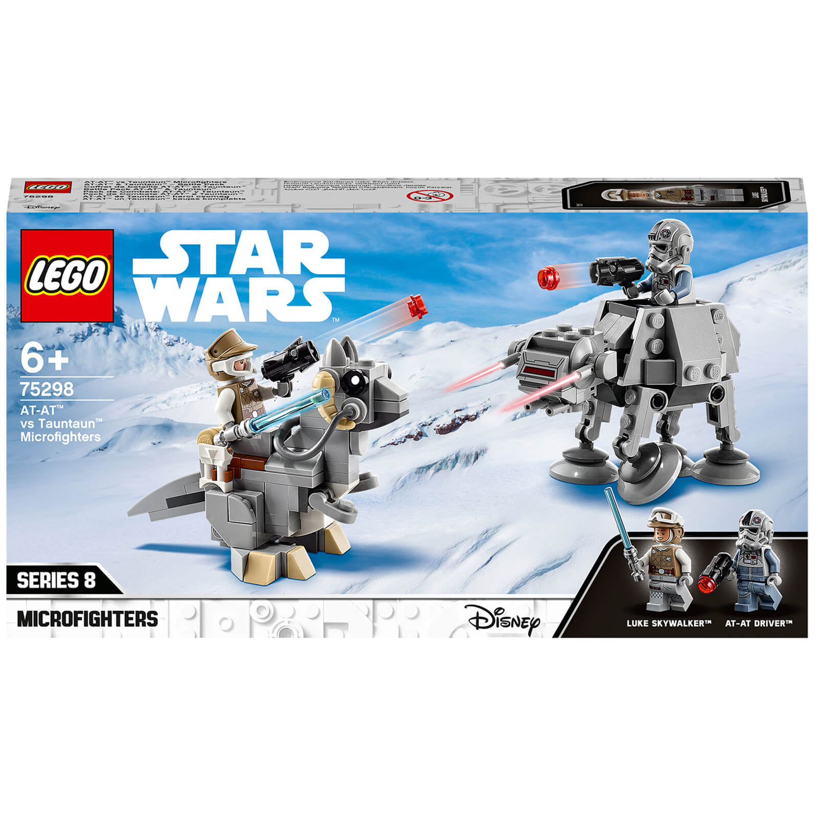 LEGO Star Wars: AT-AT vs. Tauntaun Microfighters Set (75298)