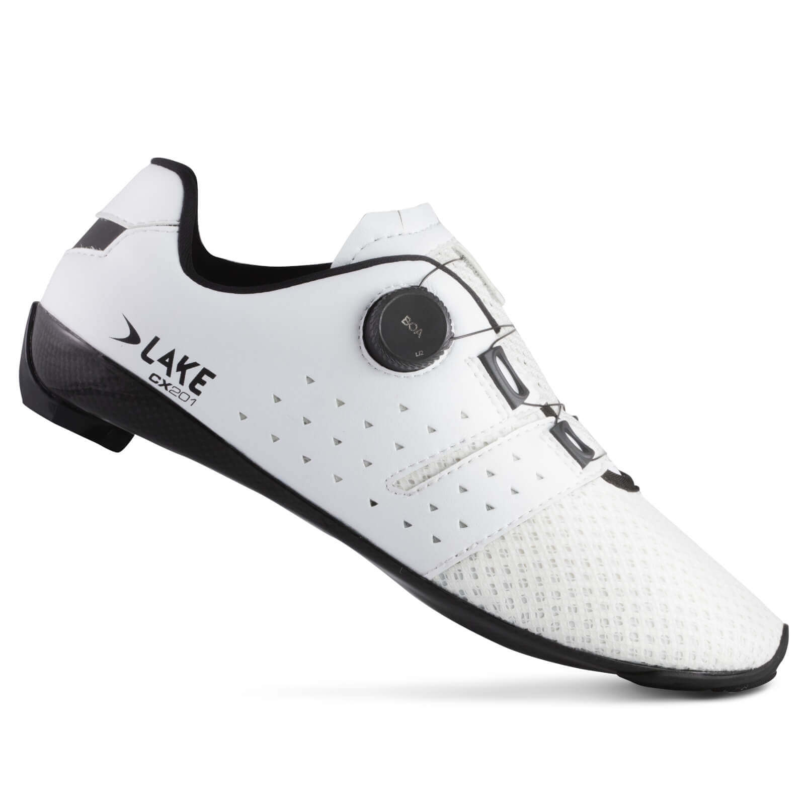 Lake CX201 Road Shoes - EU 44 - White
