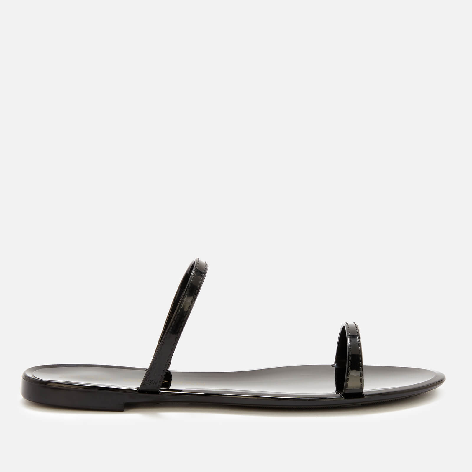 Stuart Weitzman Women's Sawyer Jelly Slide Sandals - Black - UK 2.5