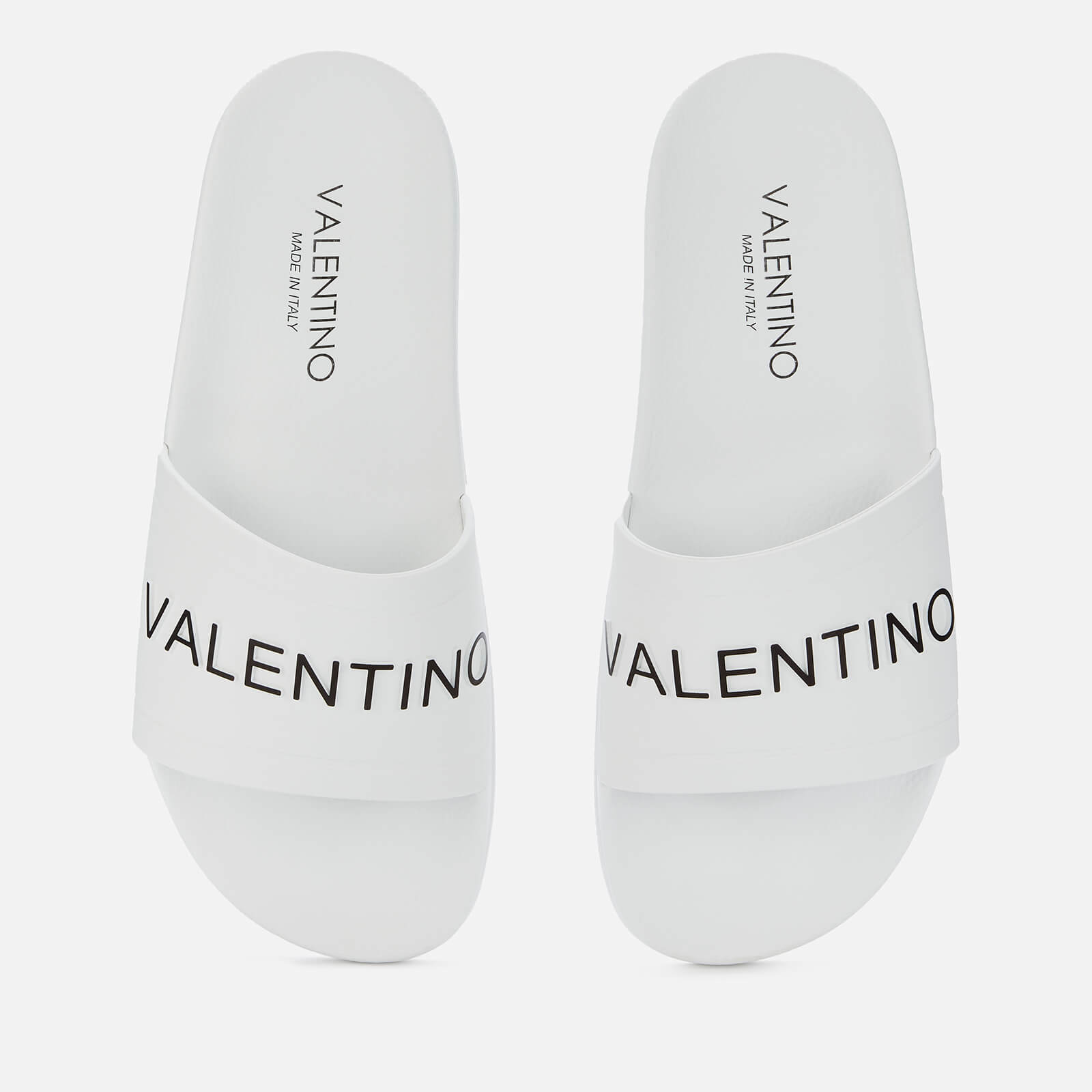 Valentino Shoes Men's Slide Sandals - White - UK 7