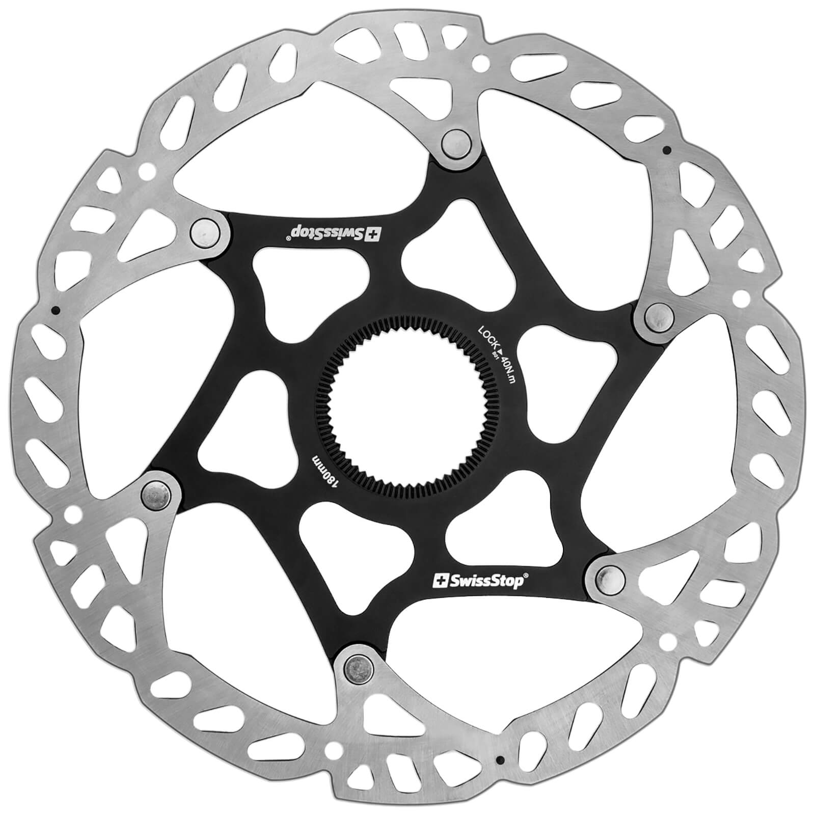 SwissStop Catalyst Rotors - Centrelock - 180mm