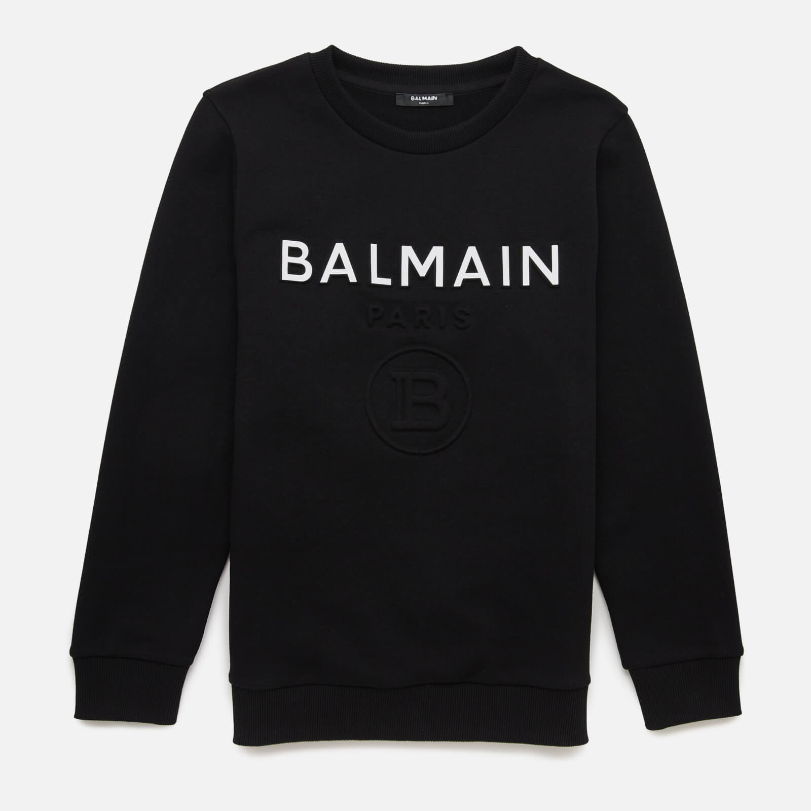 Balmain Boys' Sweatshirt - Nero - 8 Years