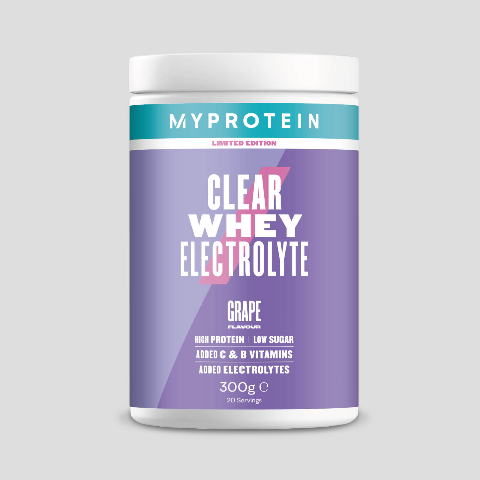 Image of Clear Whey Electrolyte - 20servings - Uva